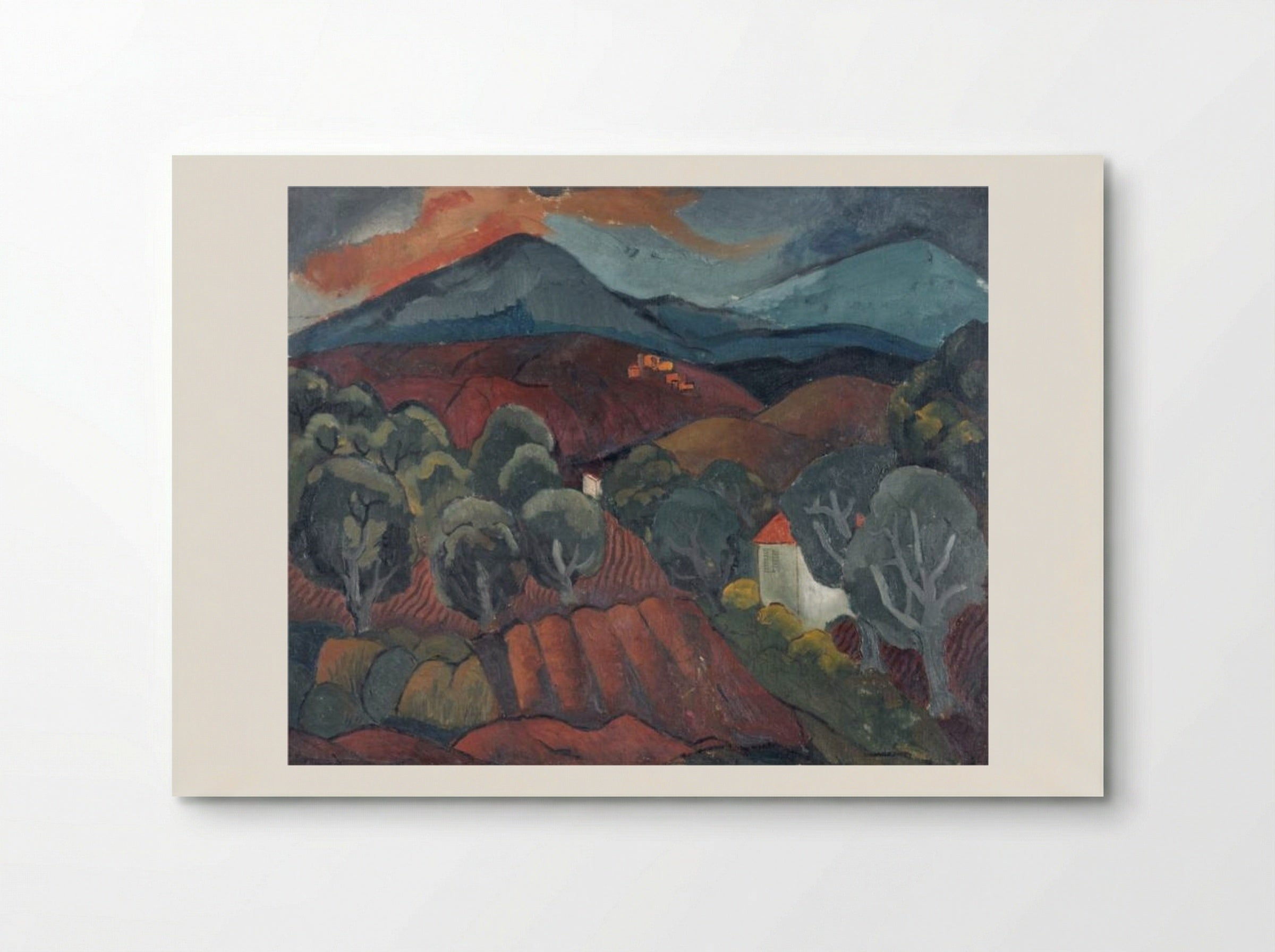 Landscape at Vence - Christopher Wood - Poster