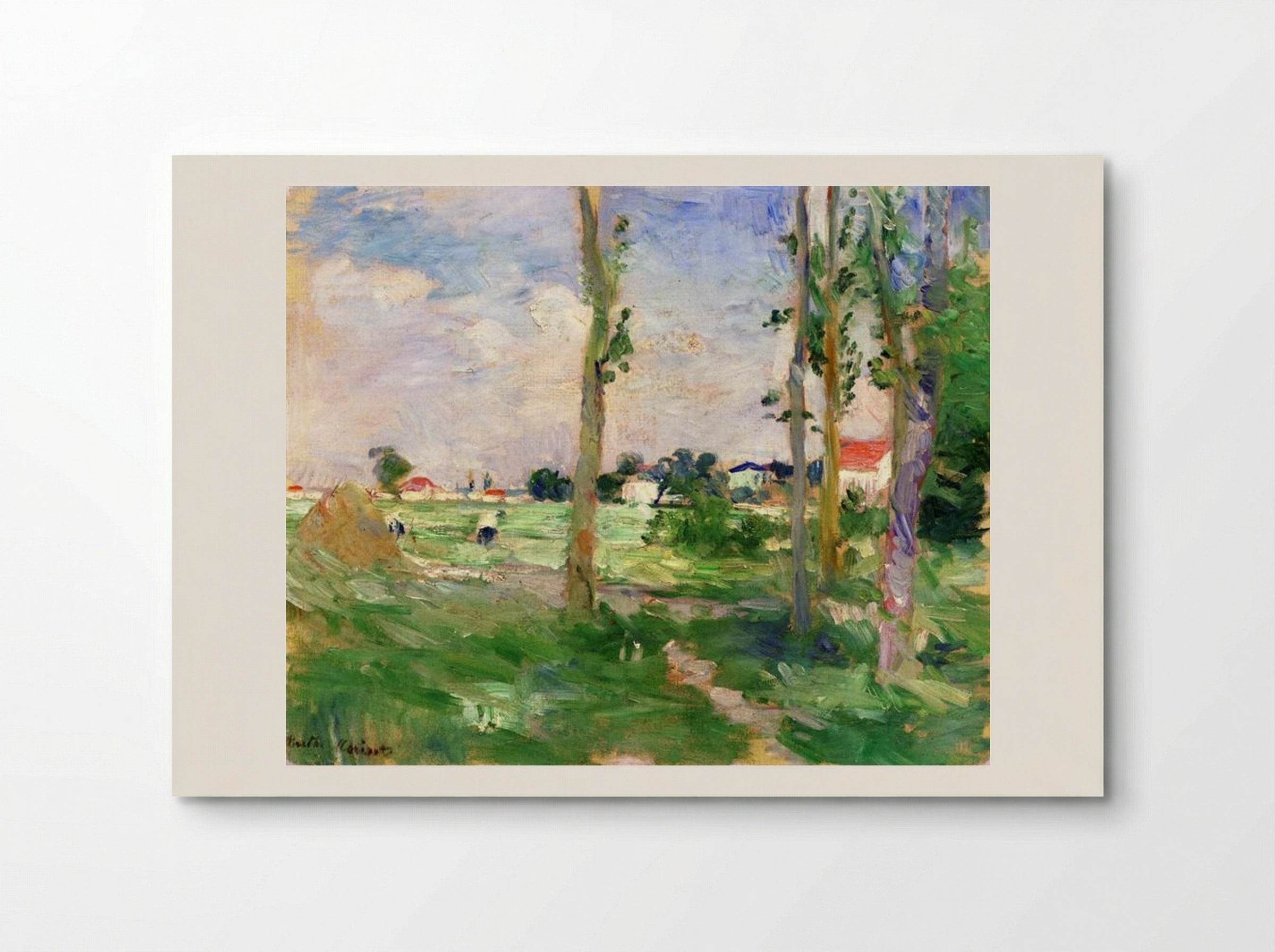Landscape of Creuse - Berthe Morisot - Poster