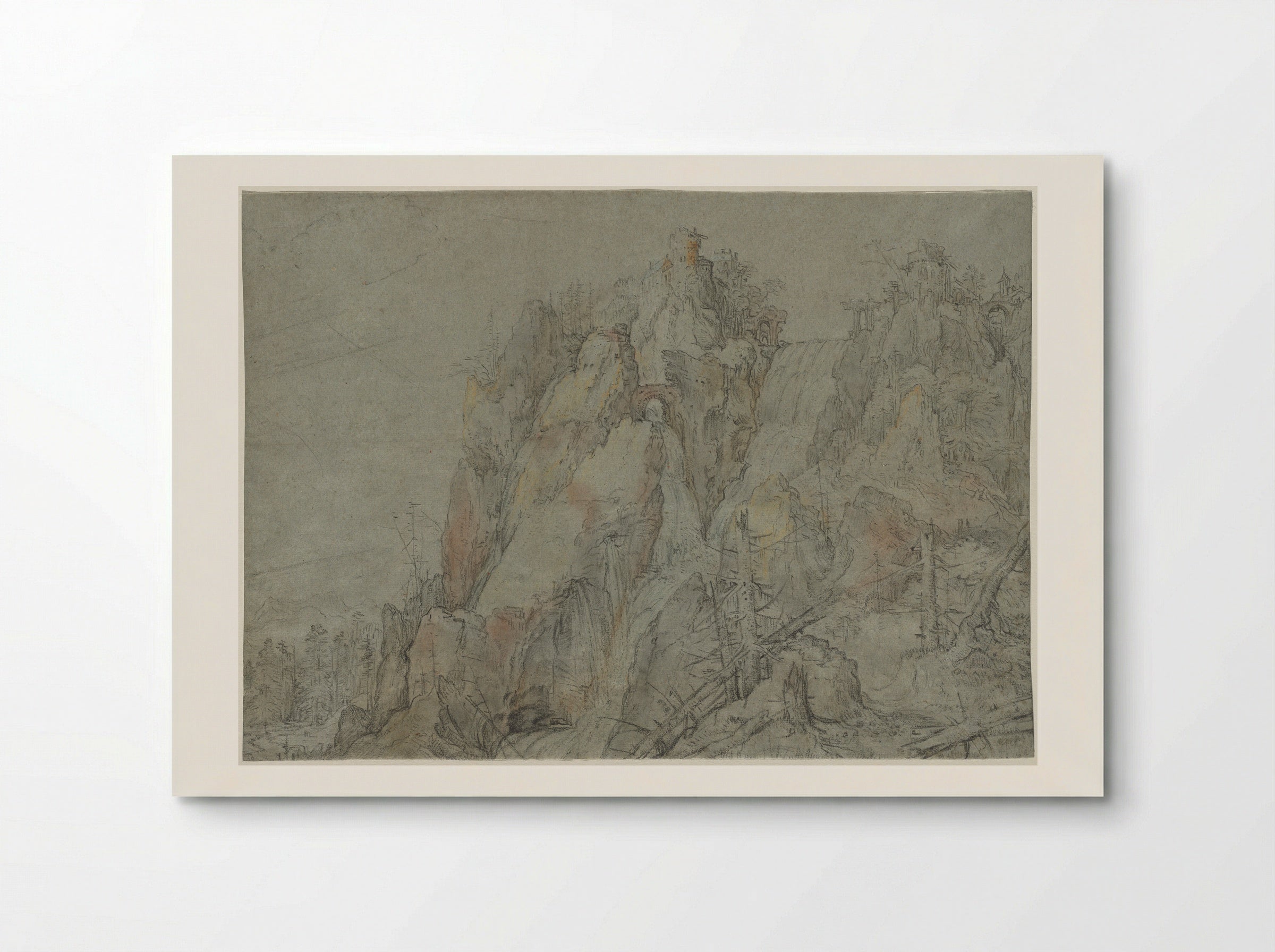 Landscape with Castle - Roelant Savery - Poster