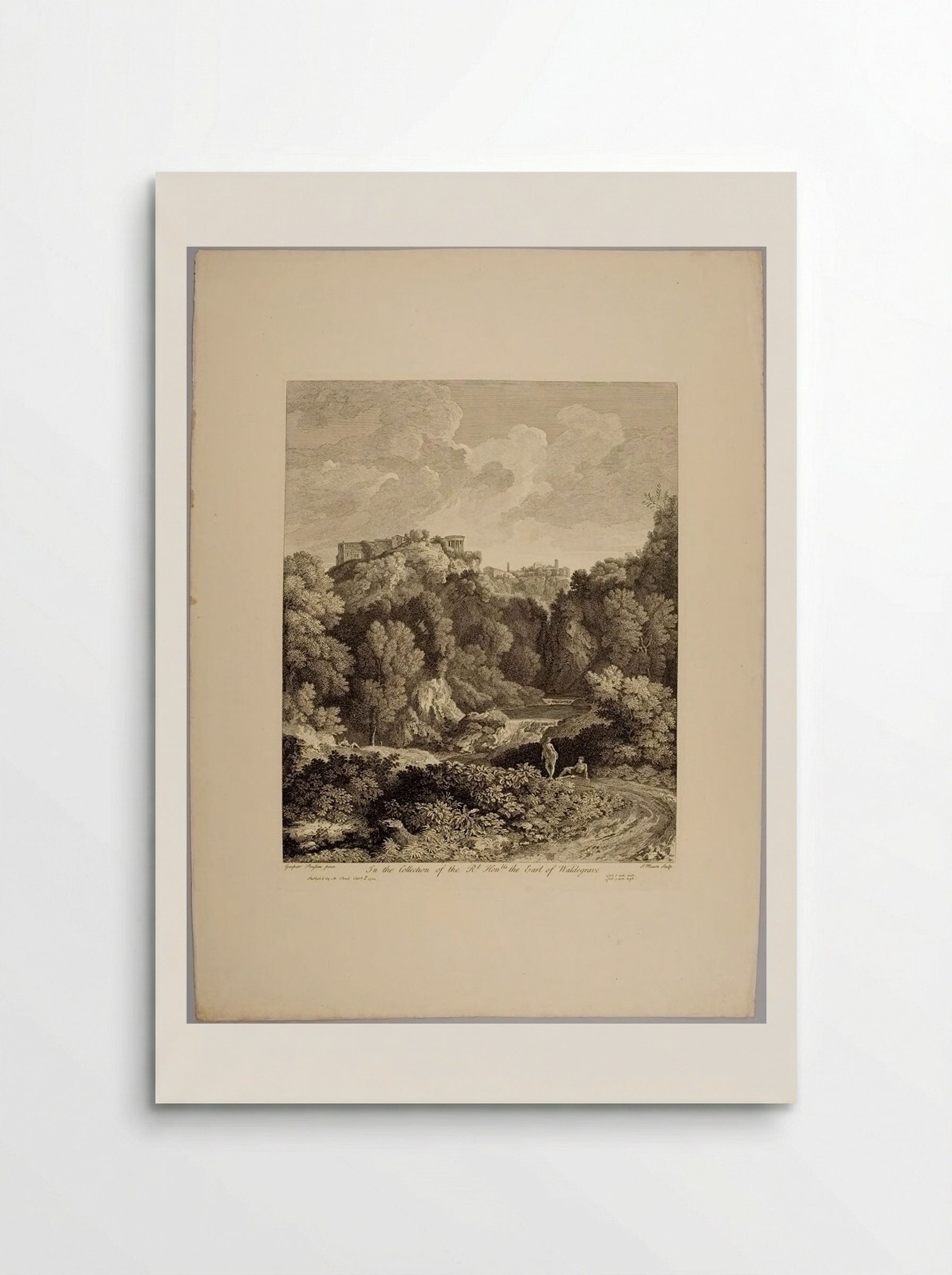 Landscape with Tivoli in the Background - James Mason - Poster