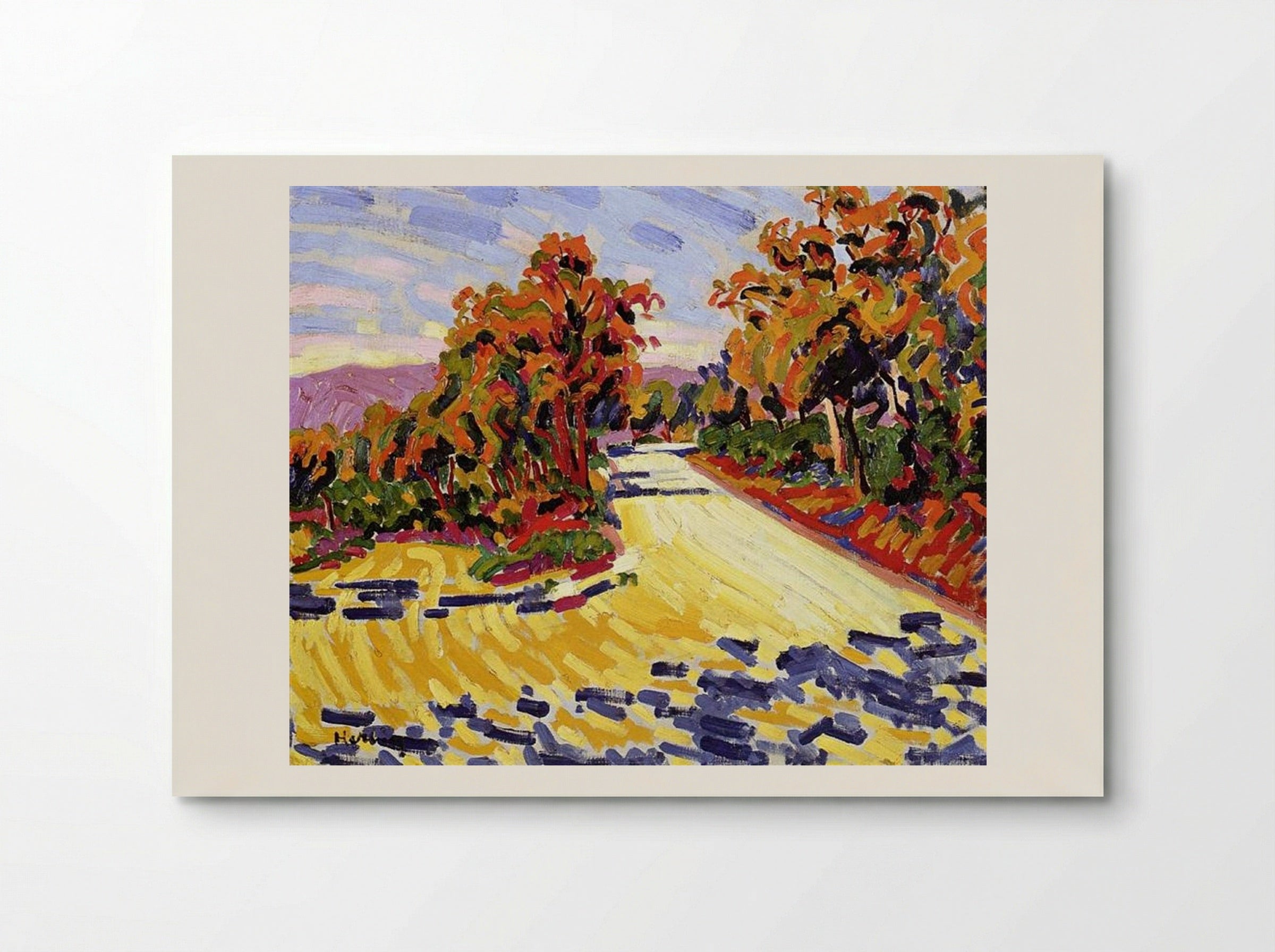 Landscape - Auguste Herbin - Poster