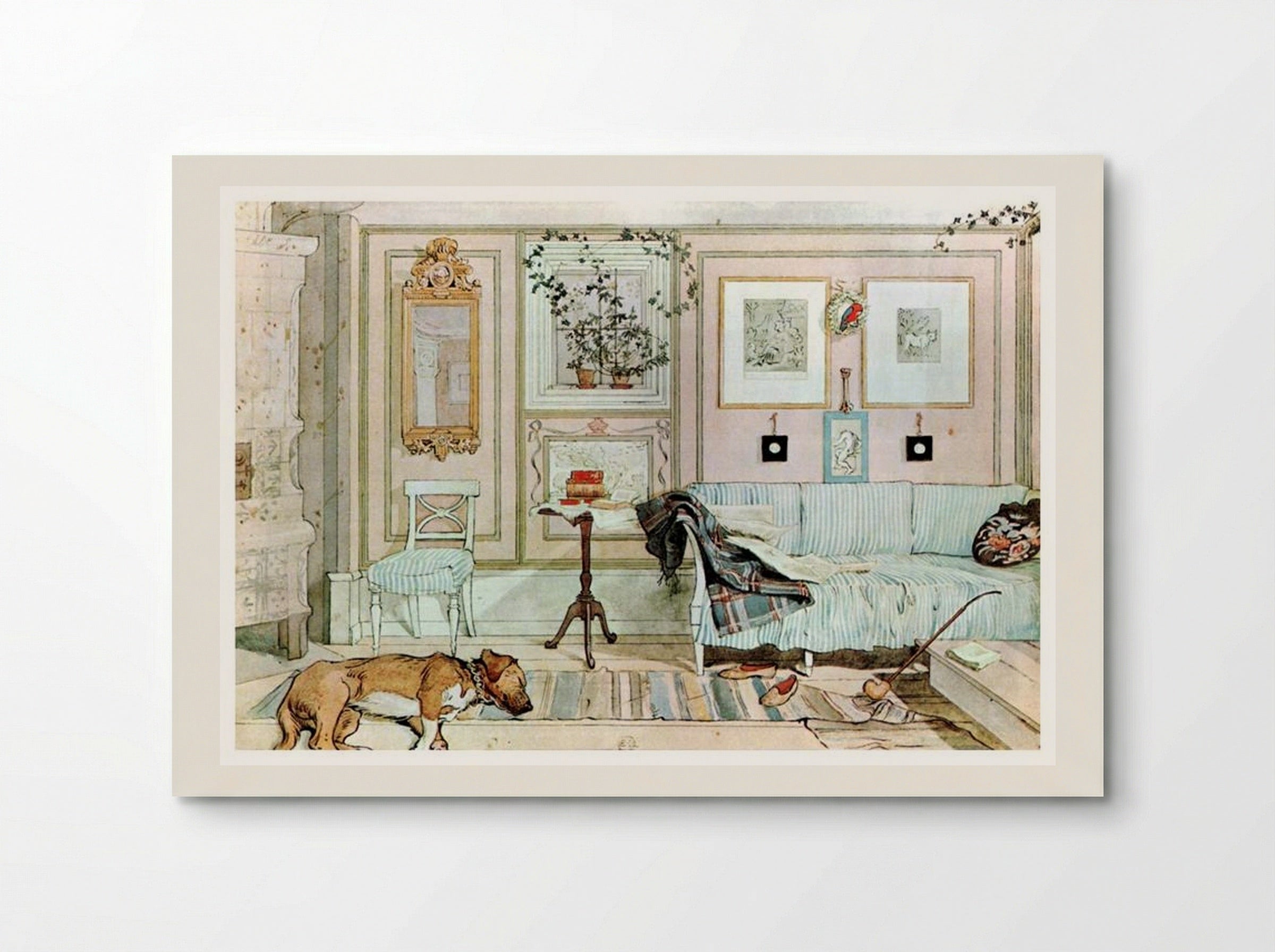 Lazy Nook - Carl Larsson - Poster