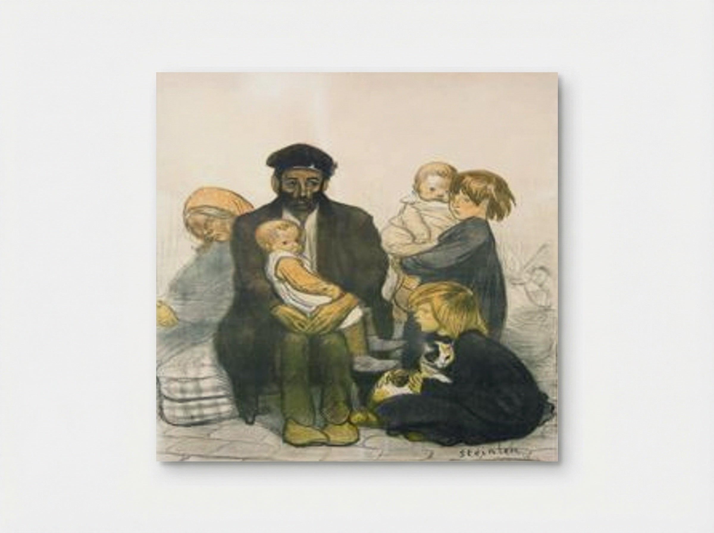 Le Locataire - Théophile Steinlen - Poster