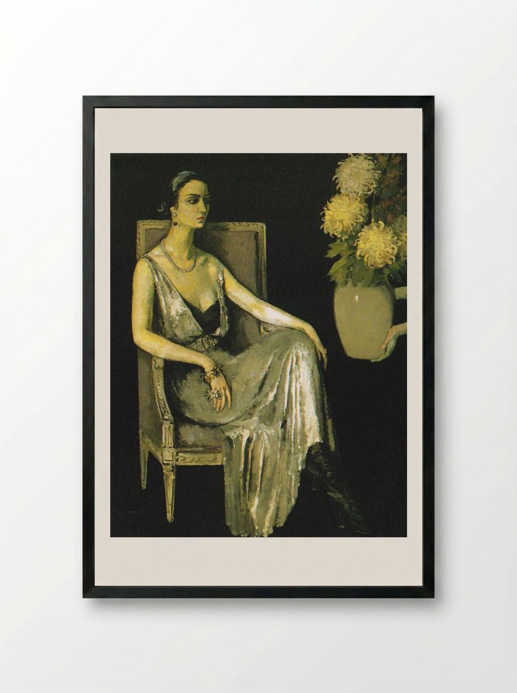 Le Sphinx - Kees van Dongen - Framed Print Black