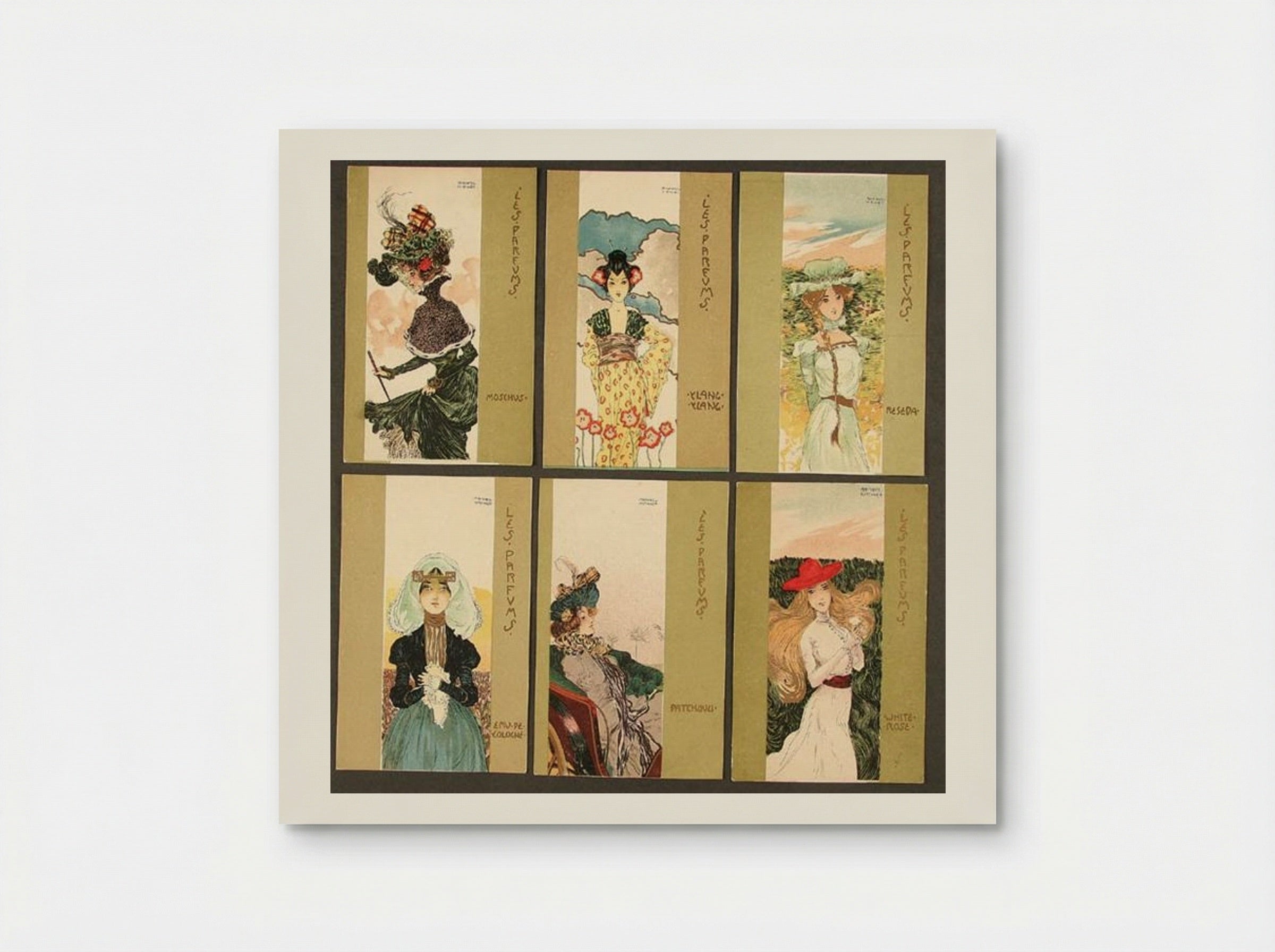 Les Parfums - Raphael Kirchner - Poster