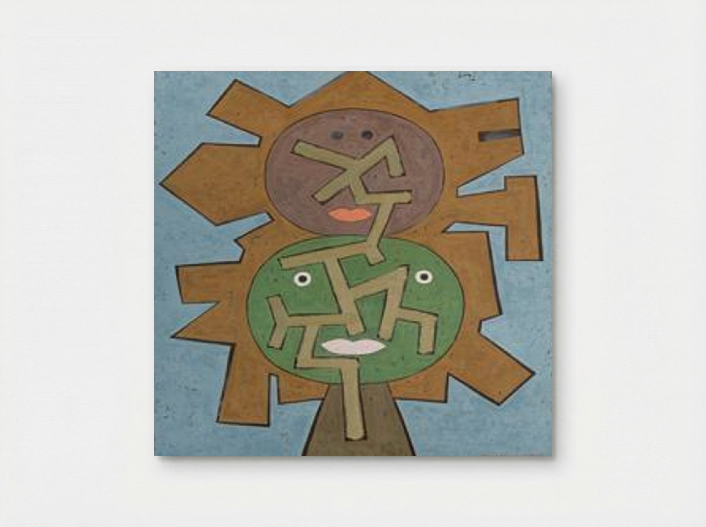Les deux forces - Victor Brauner - Poster