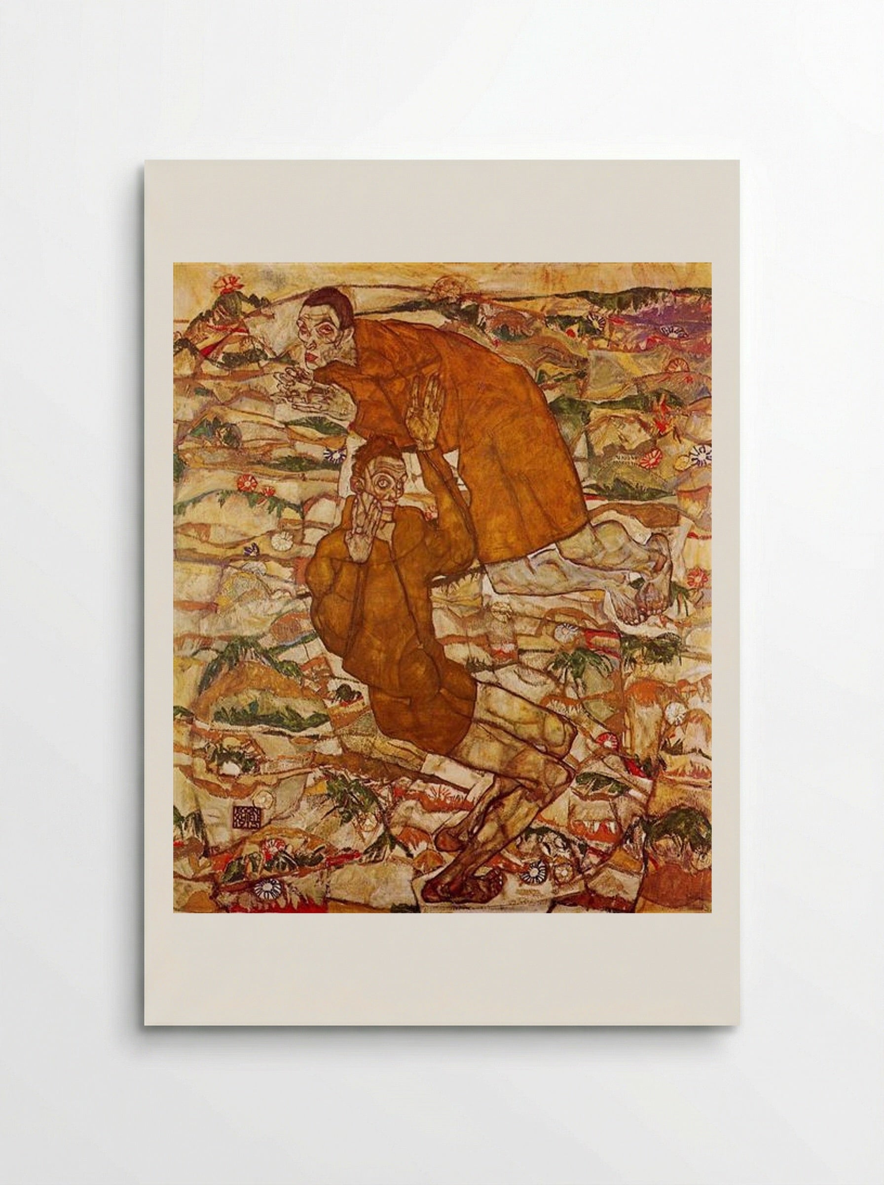Levitation - Egon Schiele - Poster