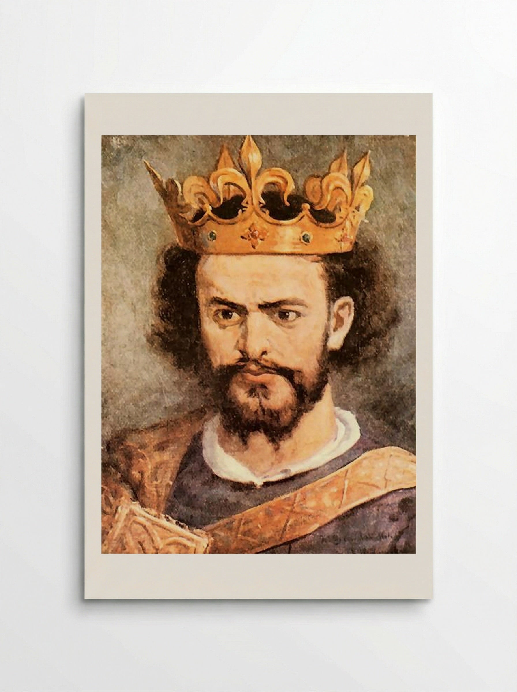 Louis of Anjou - Jan Matejko - Poster