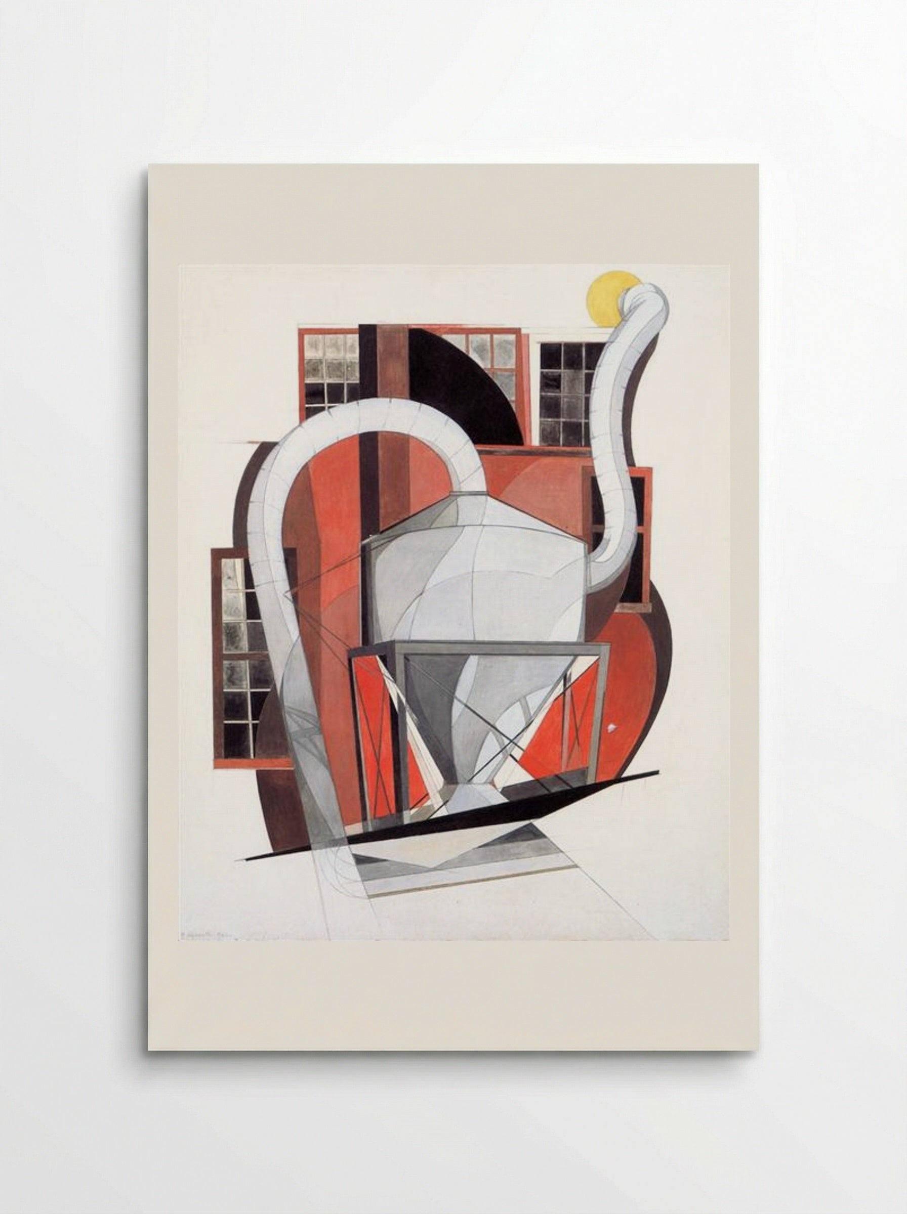 Machinery - Charles Demuth - Poster