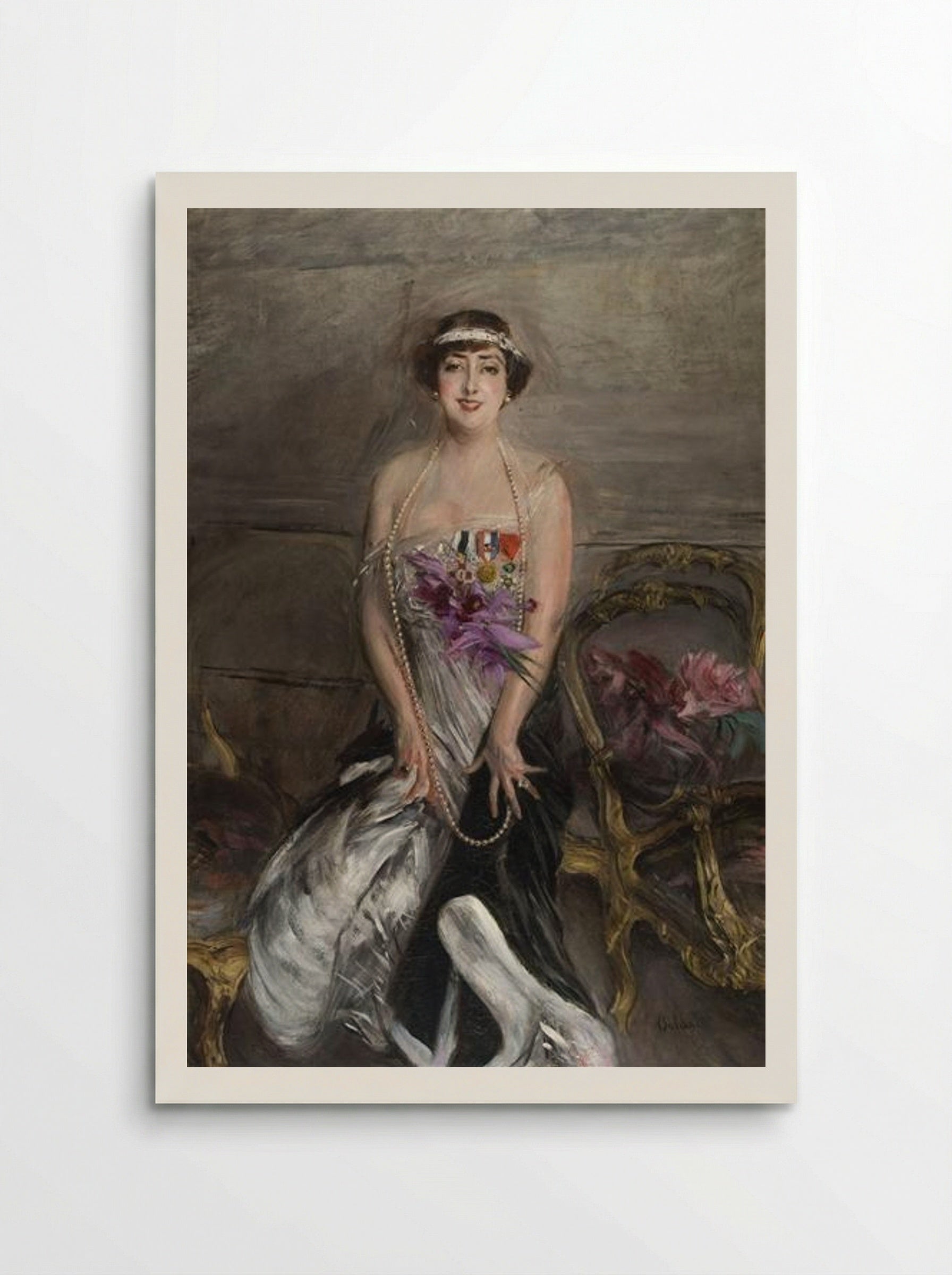 Madame Michelham - Giovanni Boldini - Poster