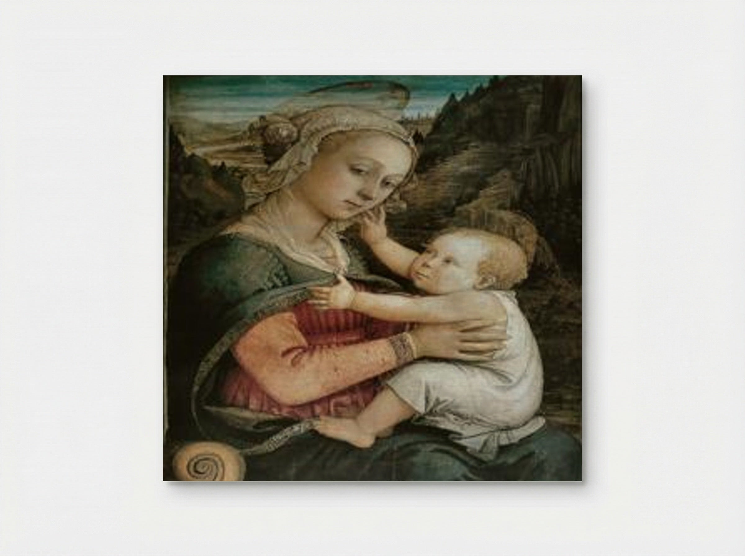 Madonna and Child - Filippo Lippi - Poster