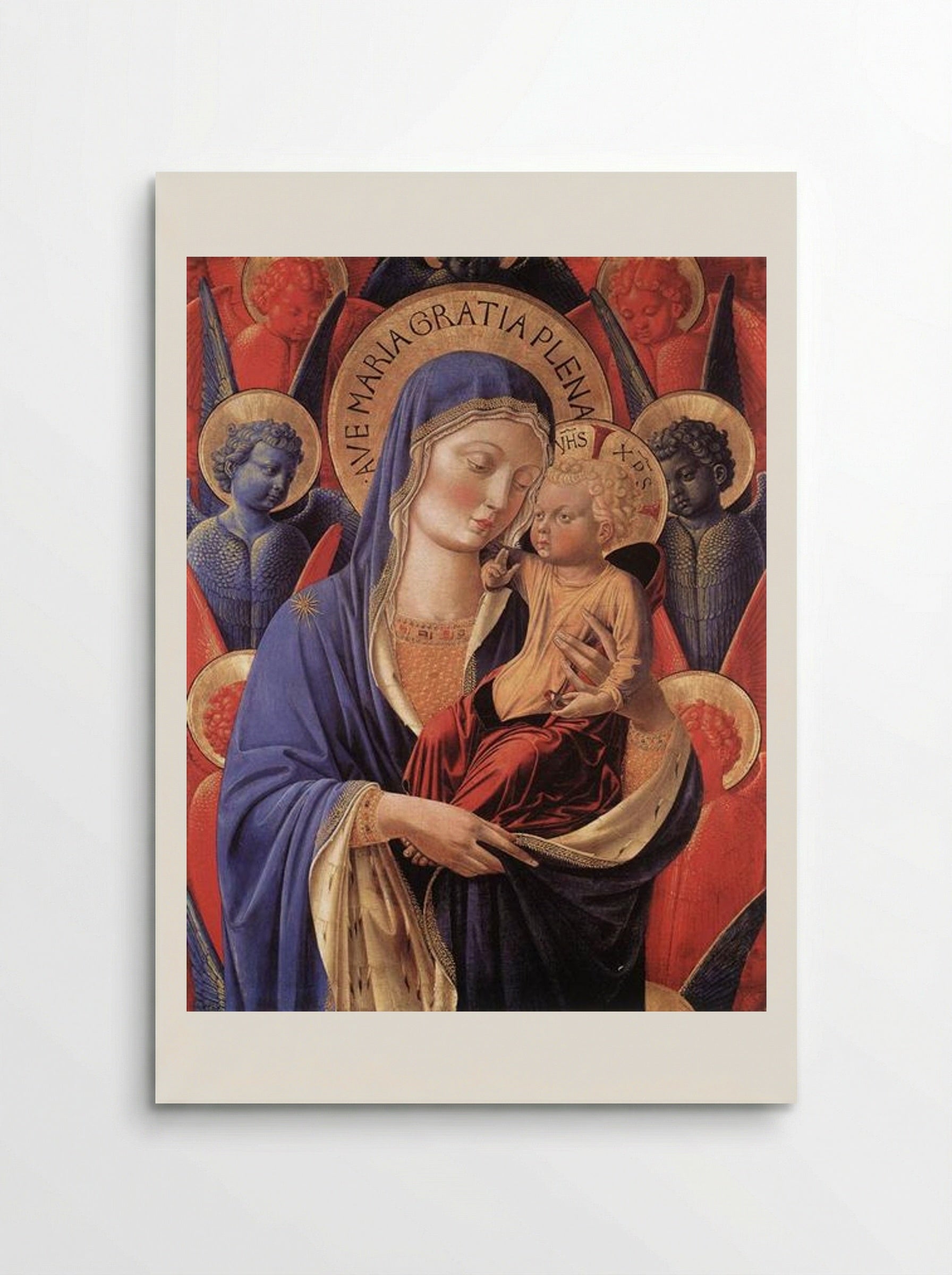Madonna and Child - Benozzo Gozzoli - Poster