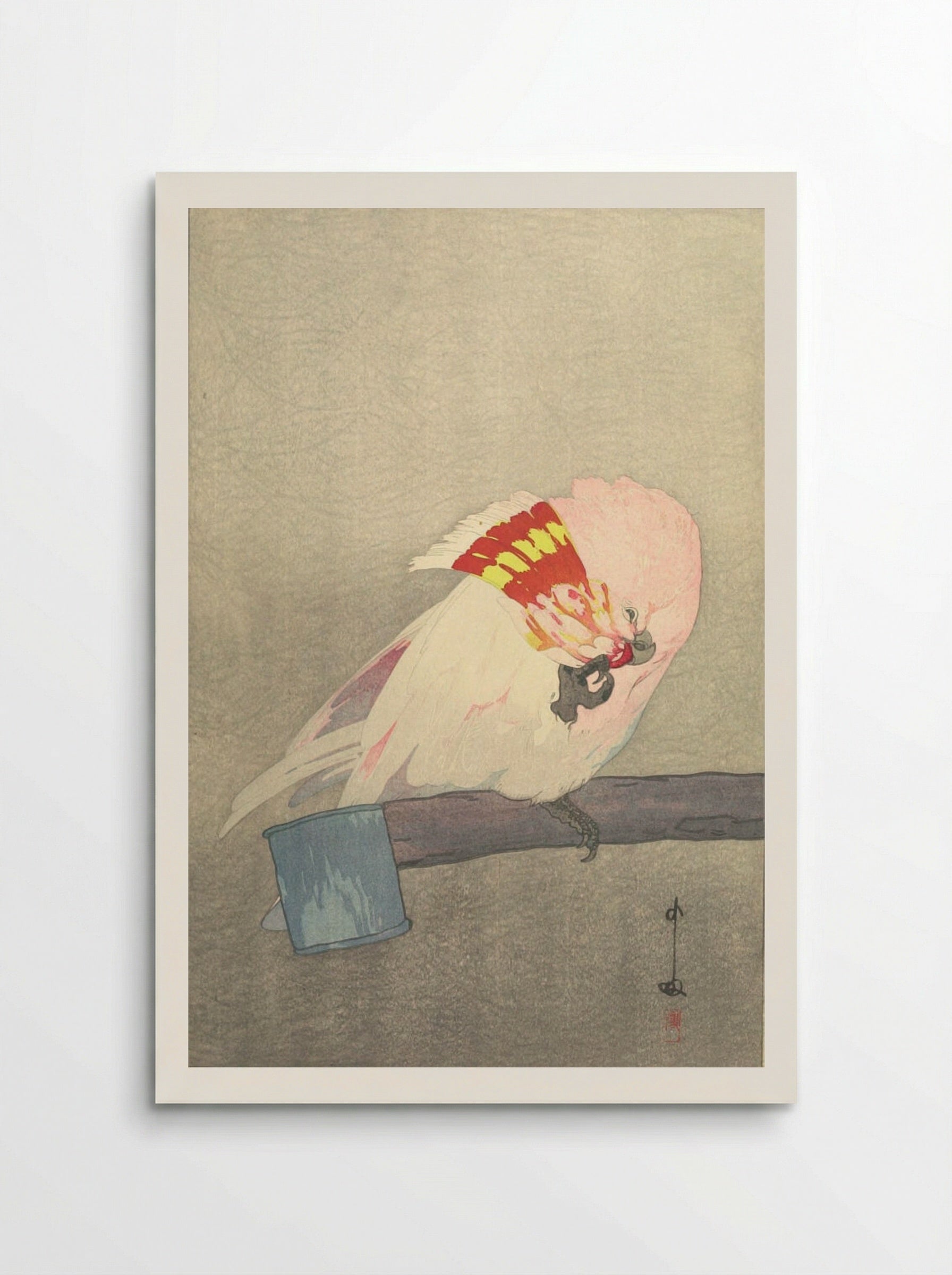 Major Mitchell's Cockatoo - Yoshida Hiroshi - Poster