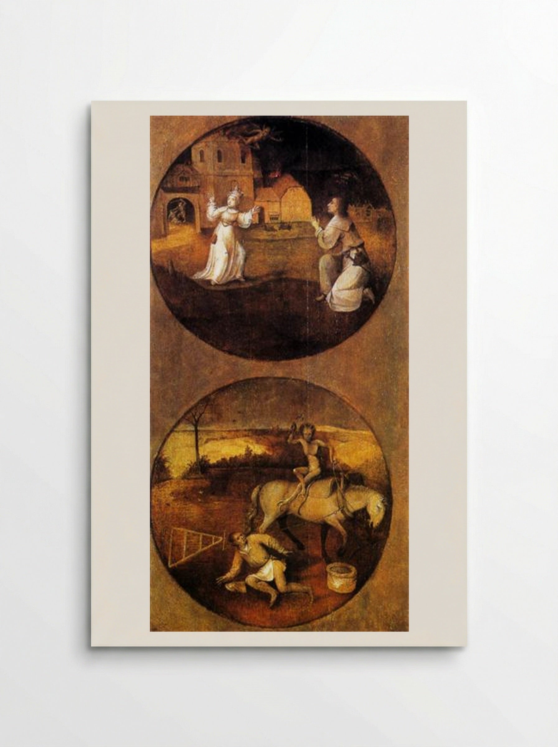 Mankind Beset by Devils - Hieronymus Bosch - Poster