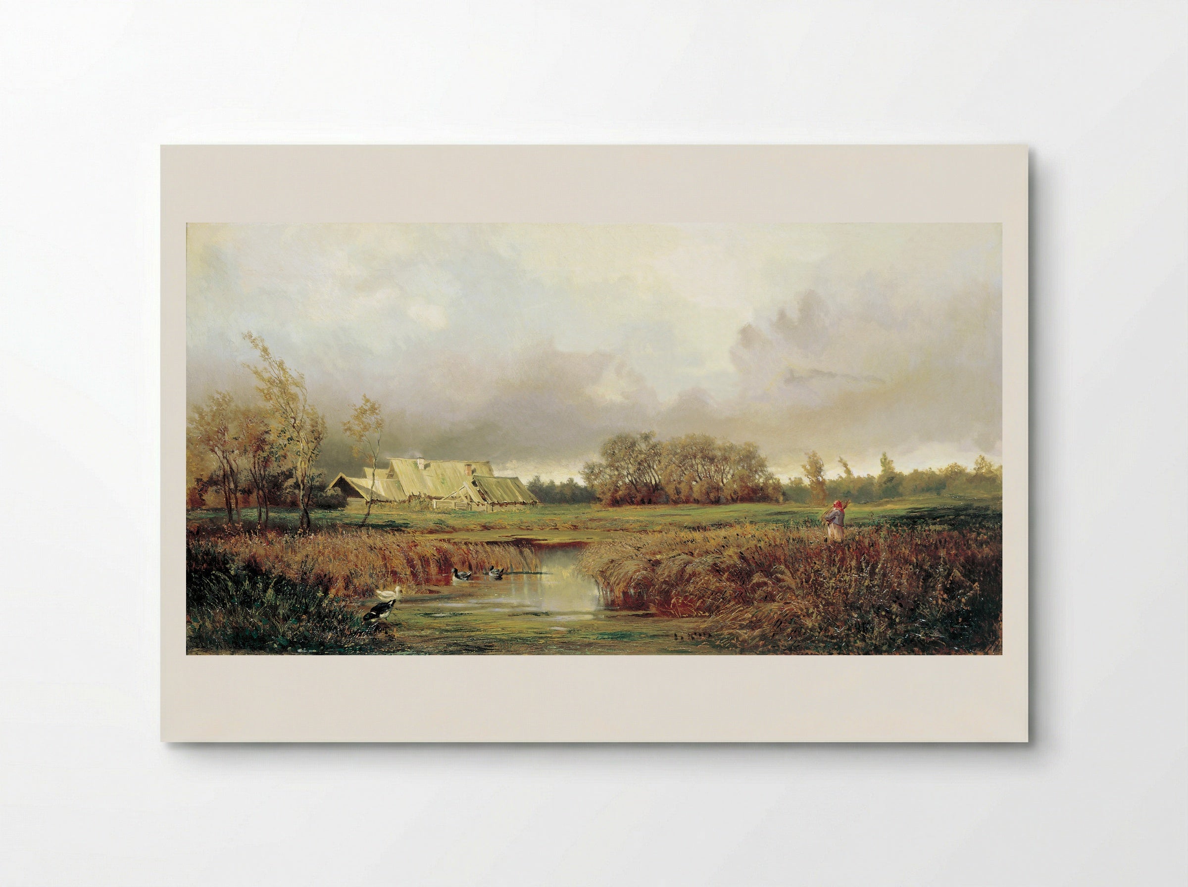 Marsh in Autumn - Efim Volkov - Poster