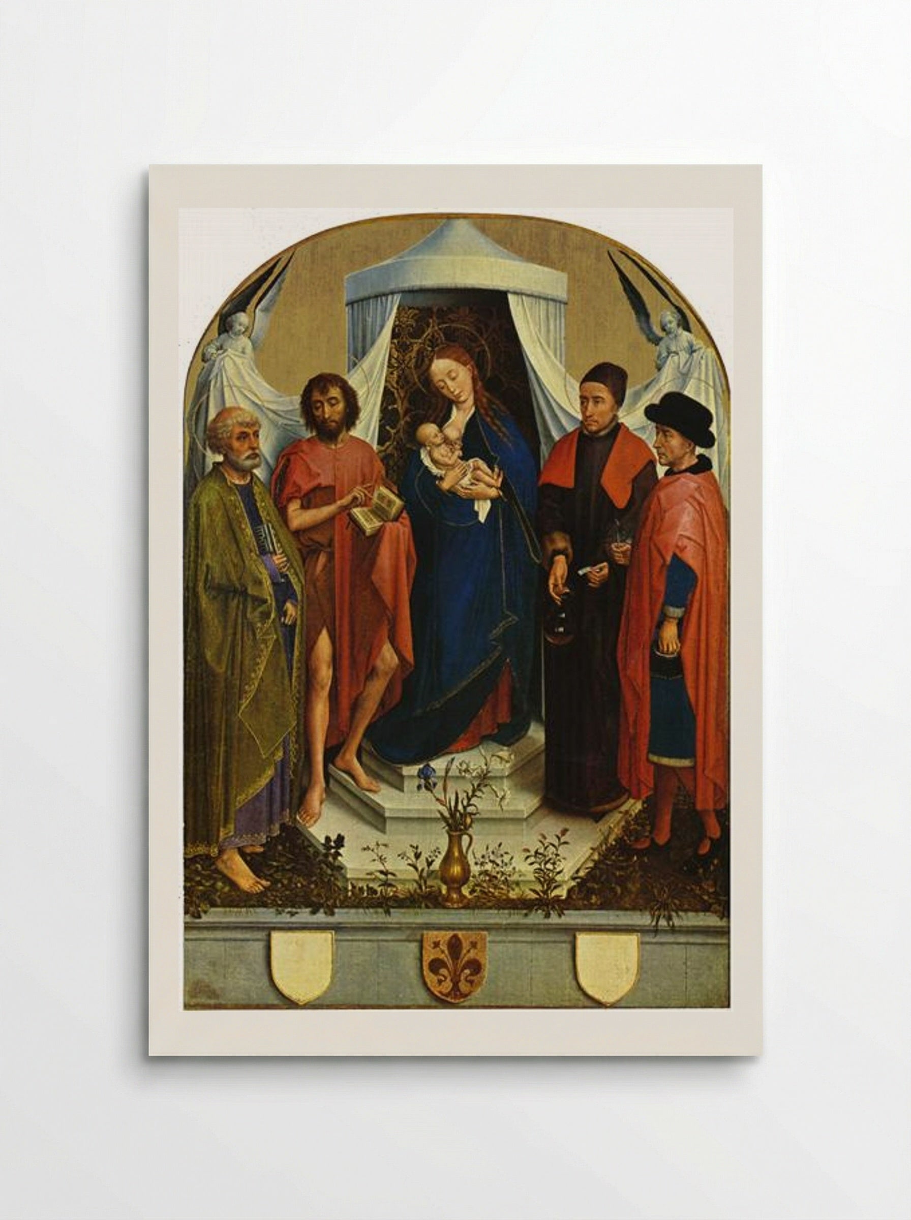 Medici Madonna - Rogier van der Weyden - Poster