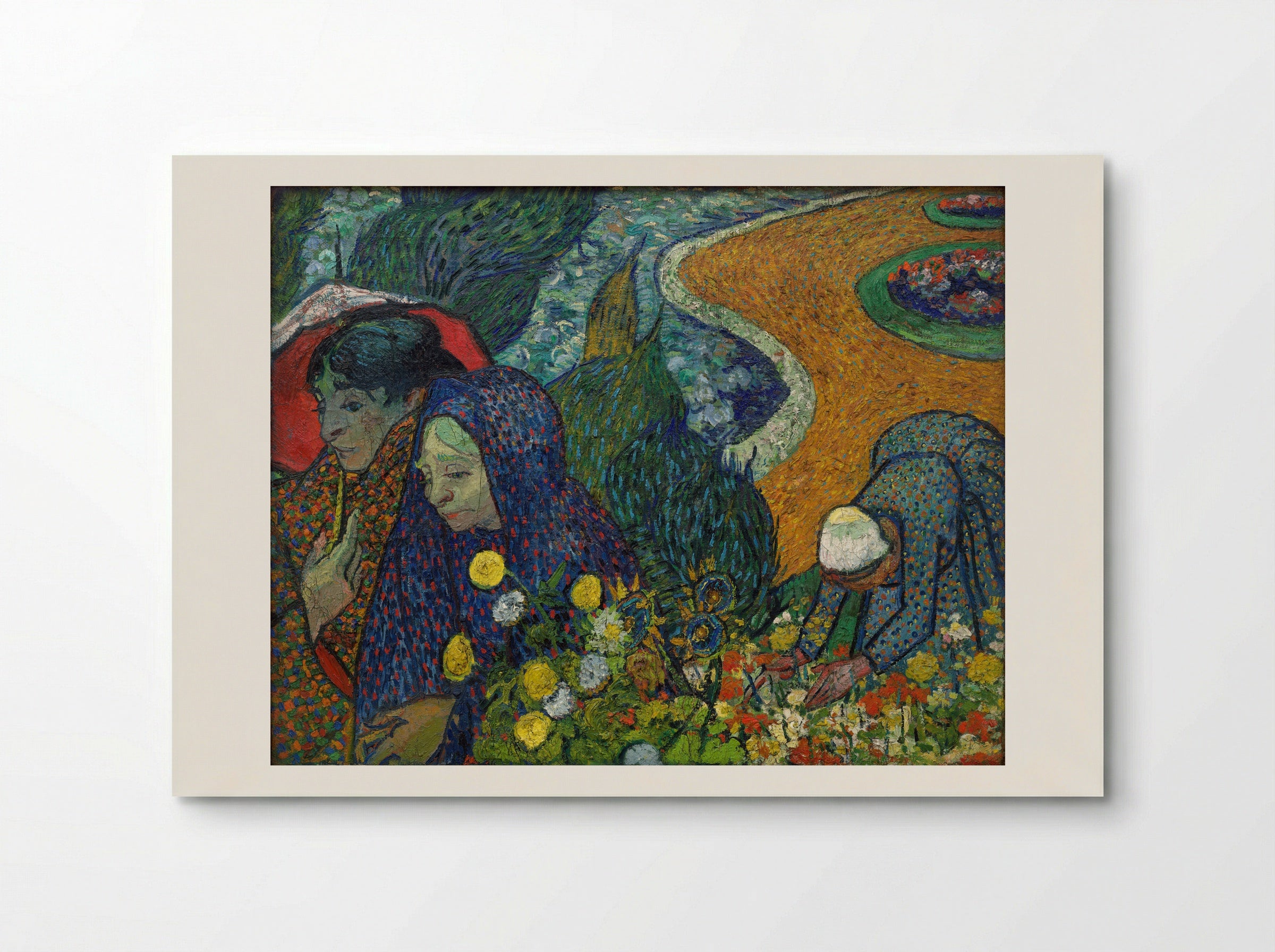 Memory of the Garden at Etten (Ladies of Arles) - Vincent van Gogh - Poster