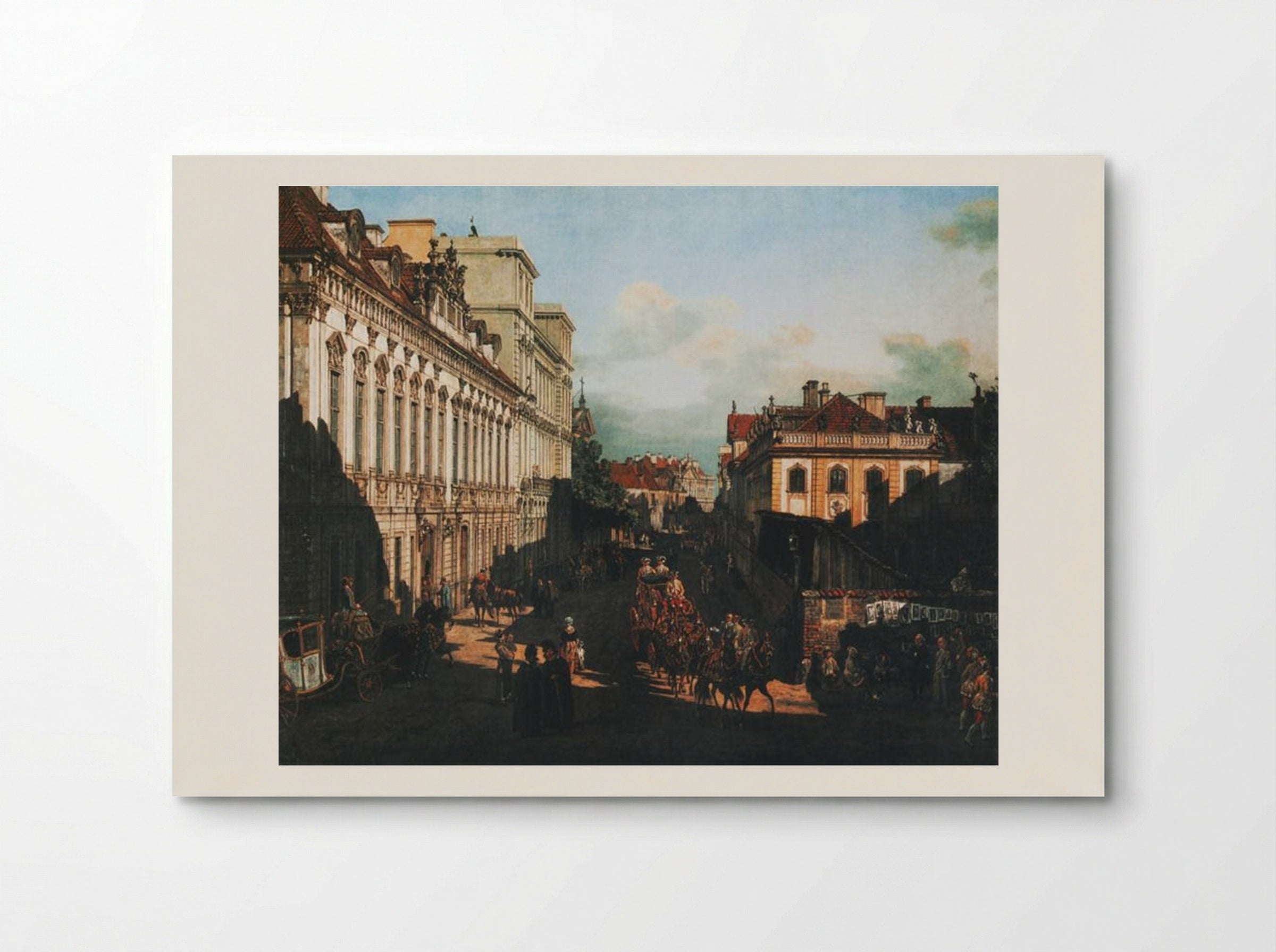 Miodowa Street - Bernardo Bellotto - Poster