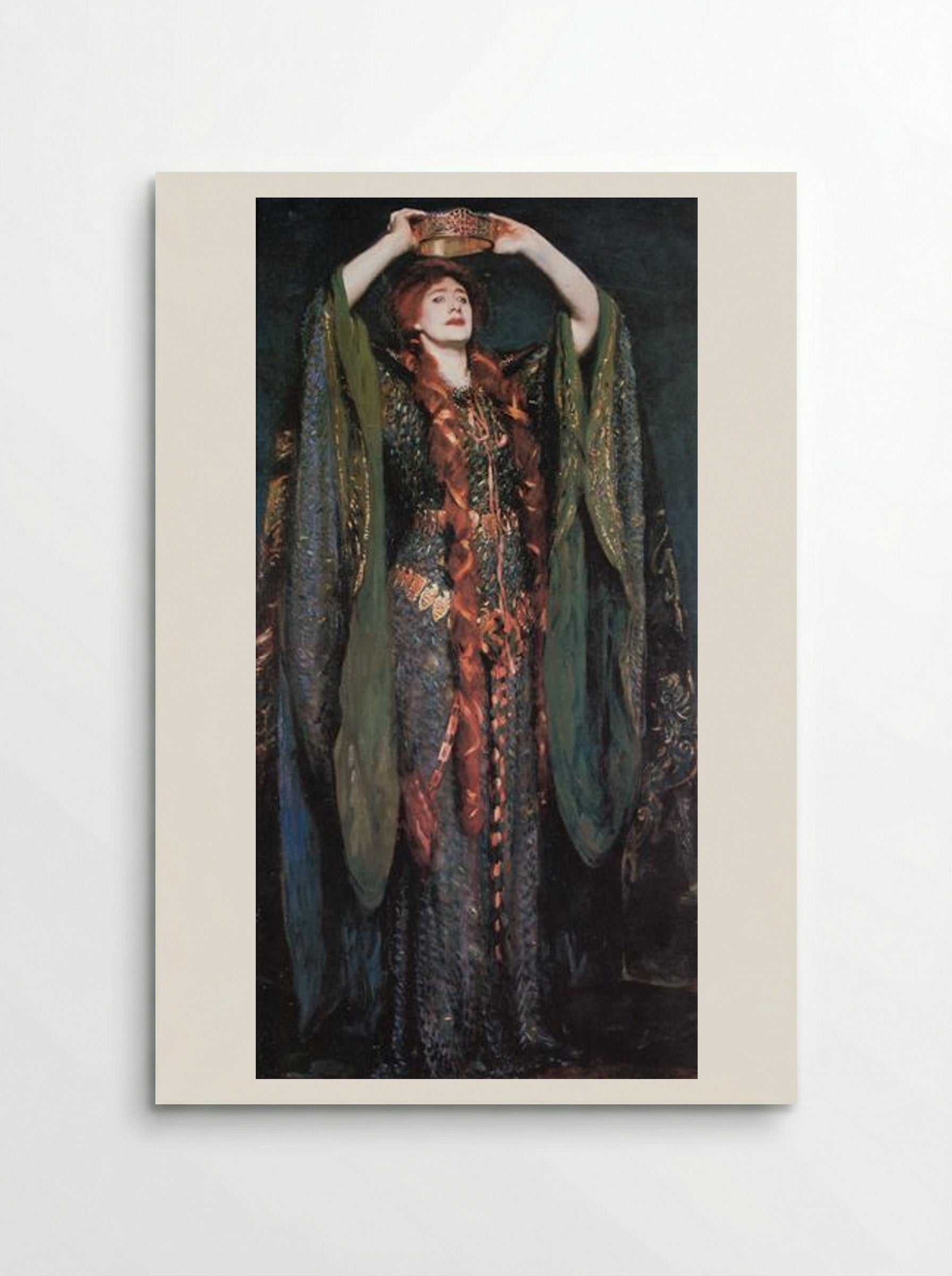Miss Ellen Terry as Lady Macbeth - John Singer Sargent - Poster