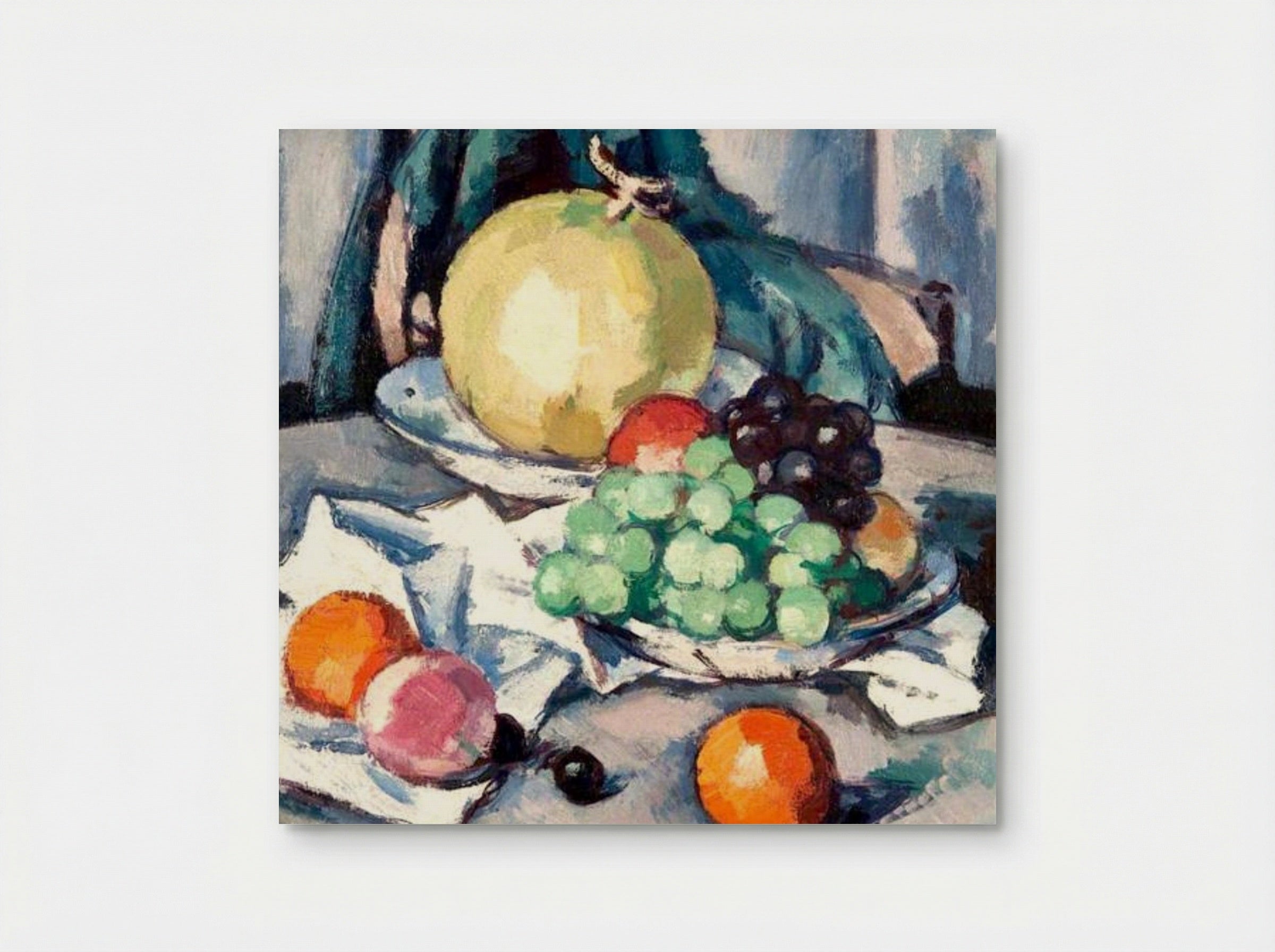 Mixed Fruit – Melon, Grapes and Apples - Samuel Peploe - Poster