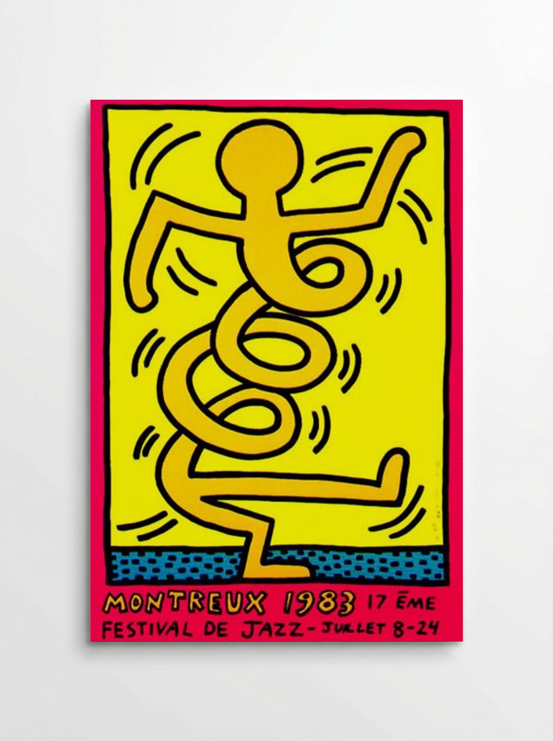 Montreux Jazz Festival Poster - Keith Haring - Poster