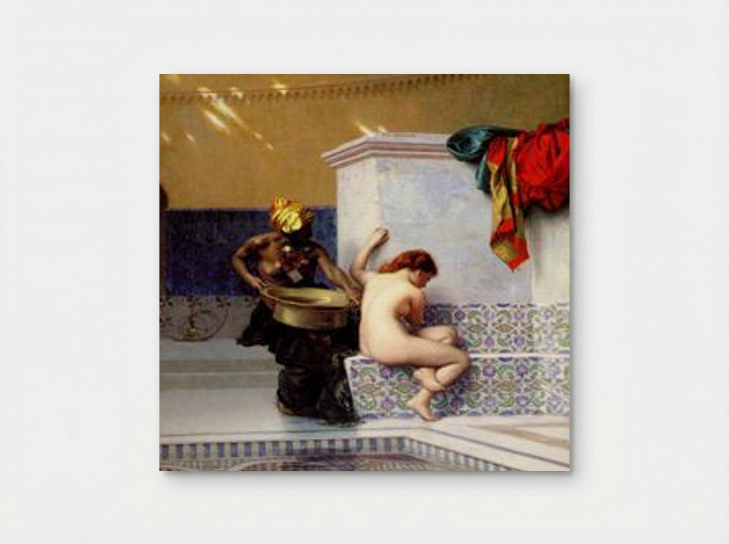 Moorish Bath - Jean-Léon Gérôme - Poster