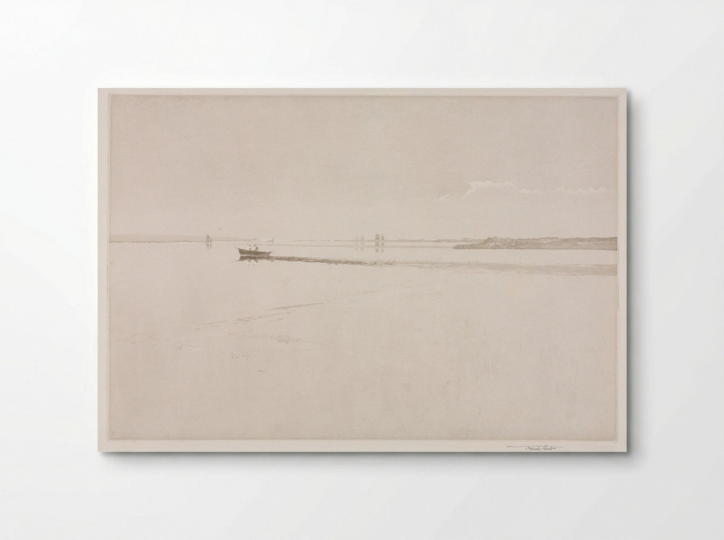 Morning Haze in Chichester Harbor - Sir Frank Short - Poster