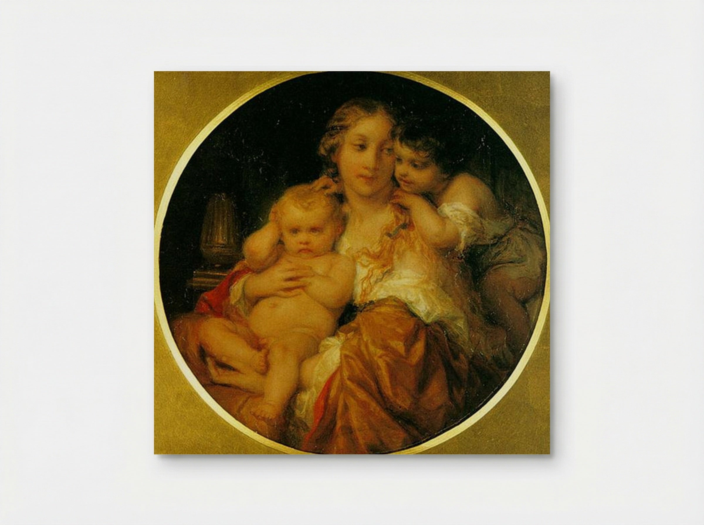 Mother and Child - Paul Delaroche - Poster