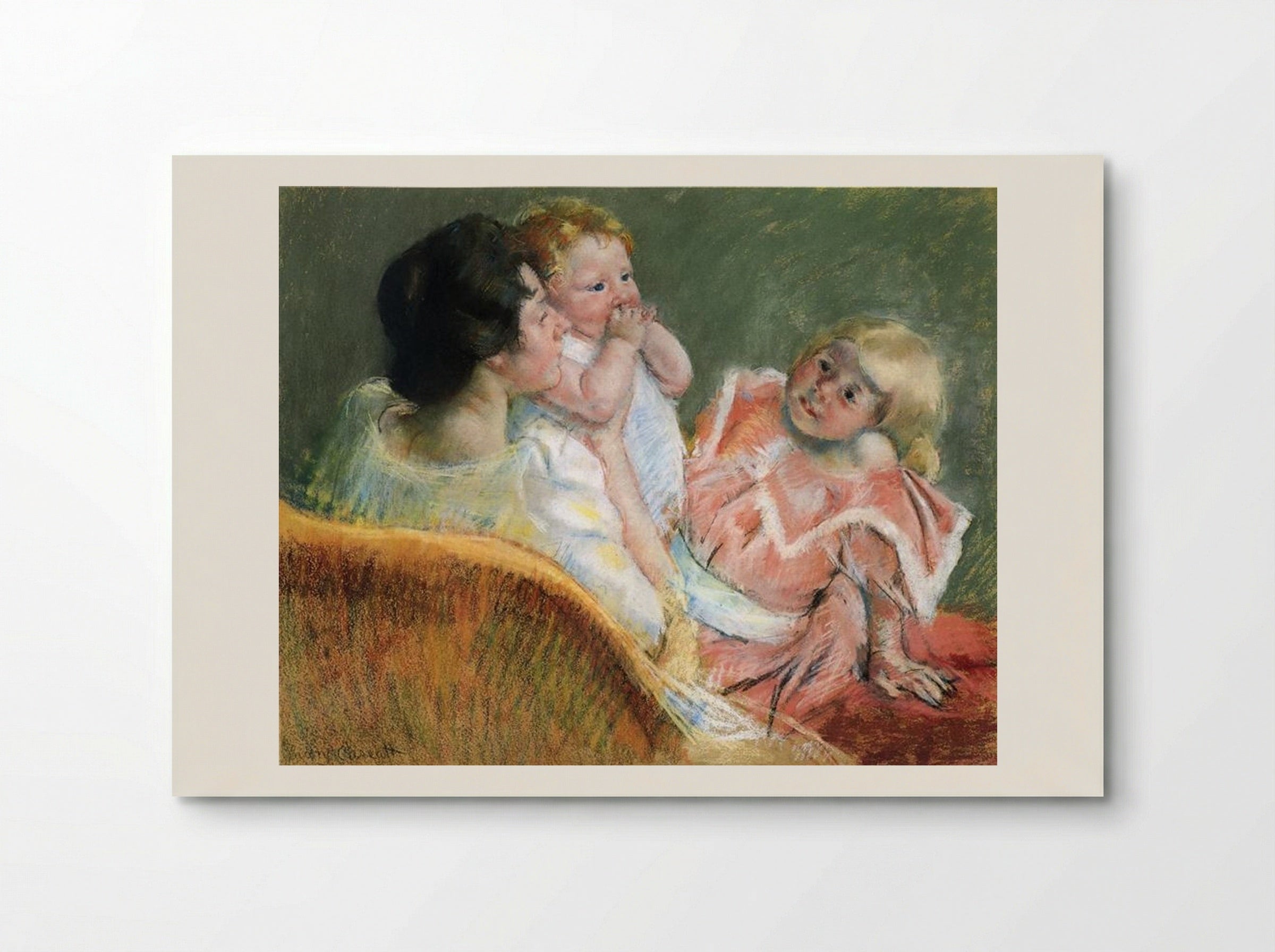 Mother and Children - Mary Cassatt - Poster