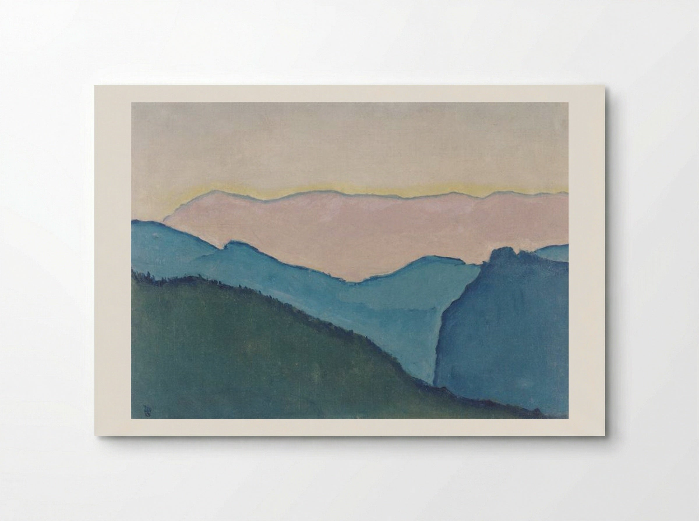 Mountain Ranges - Koloman Moser - Poster