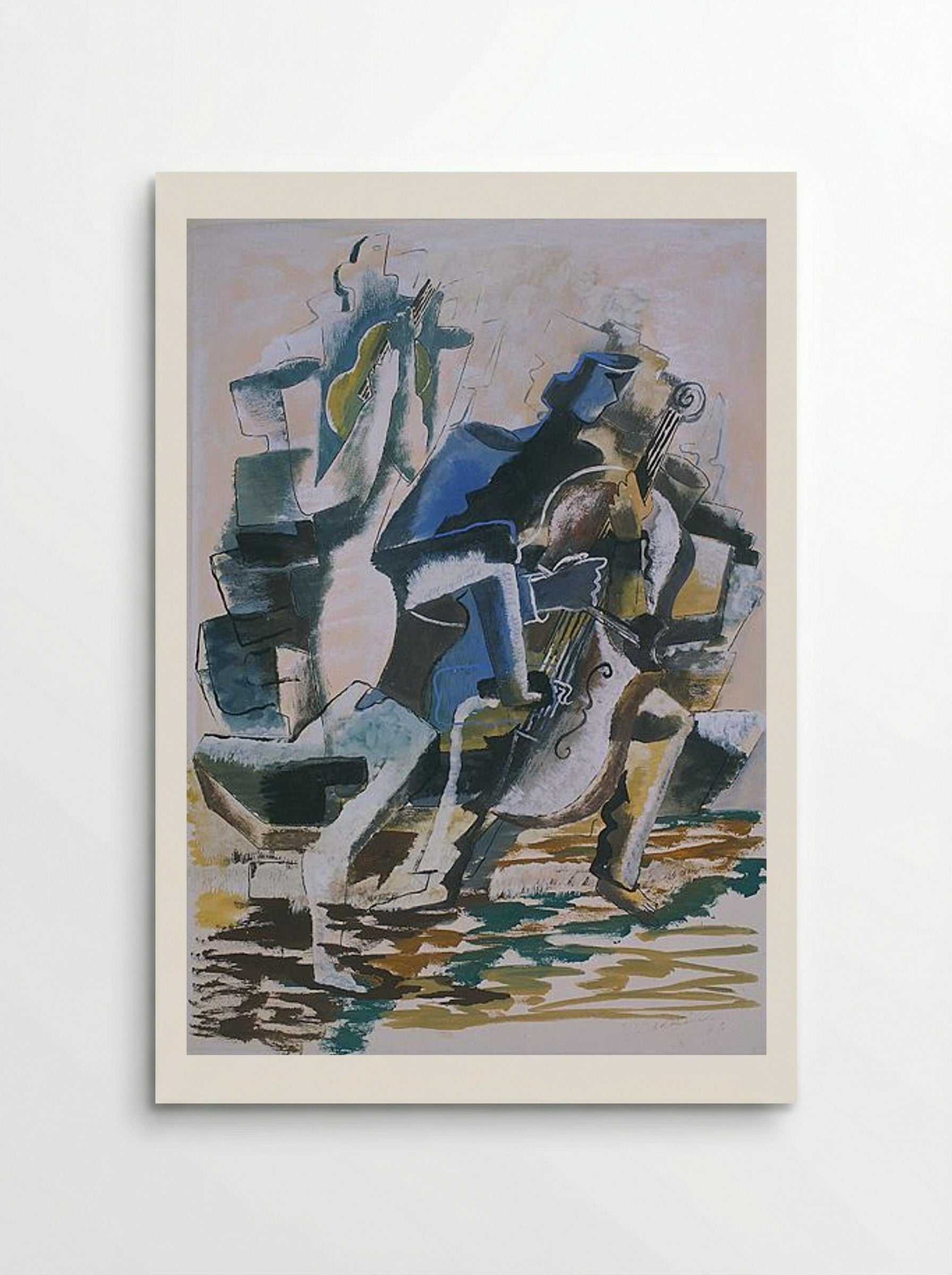 Musicians - Ossip Zadkine - Poster