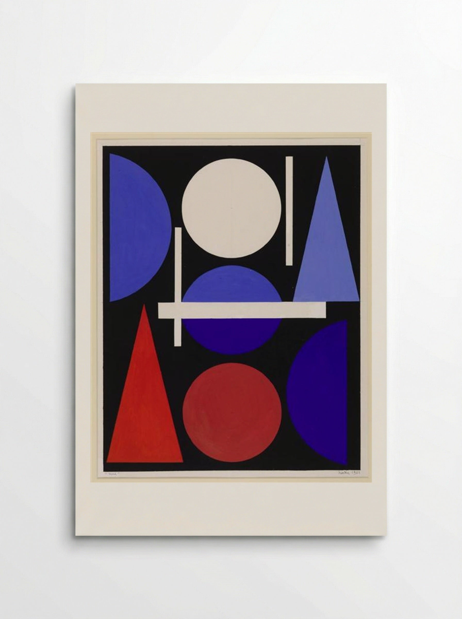 Nude - Auguste Herbin - Poster