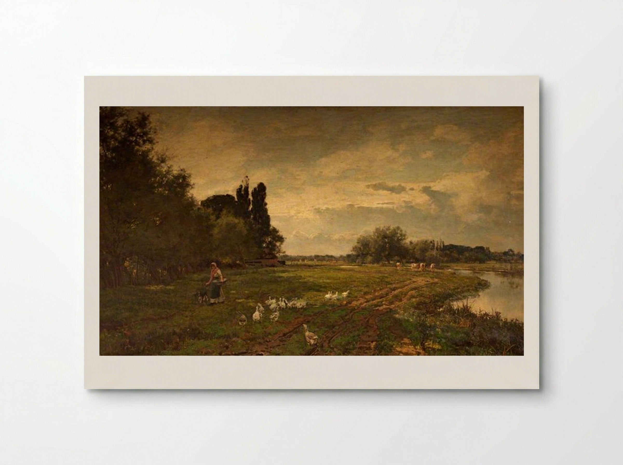 On the Avon near Stratford - Alfred Parsons - Poster