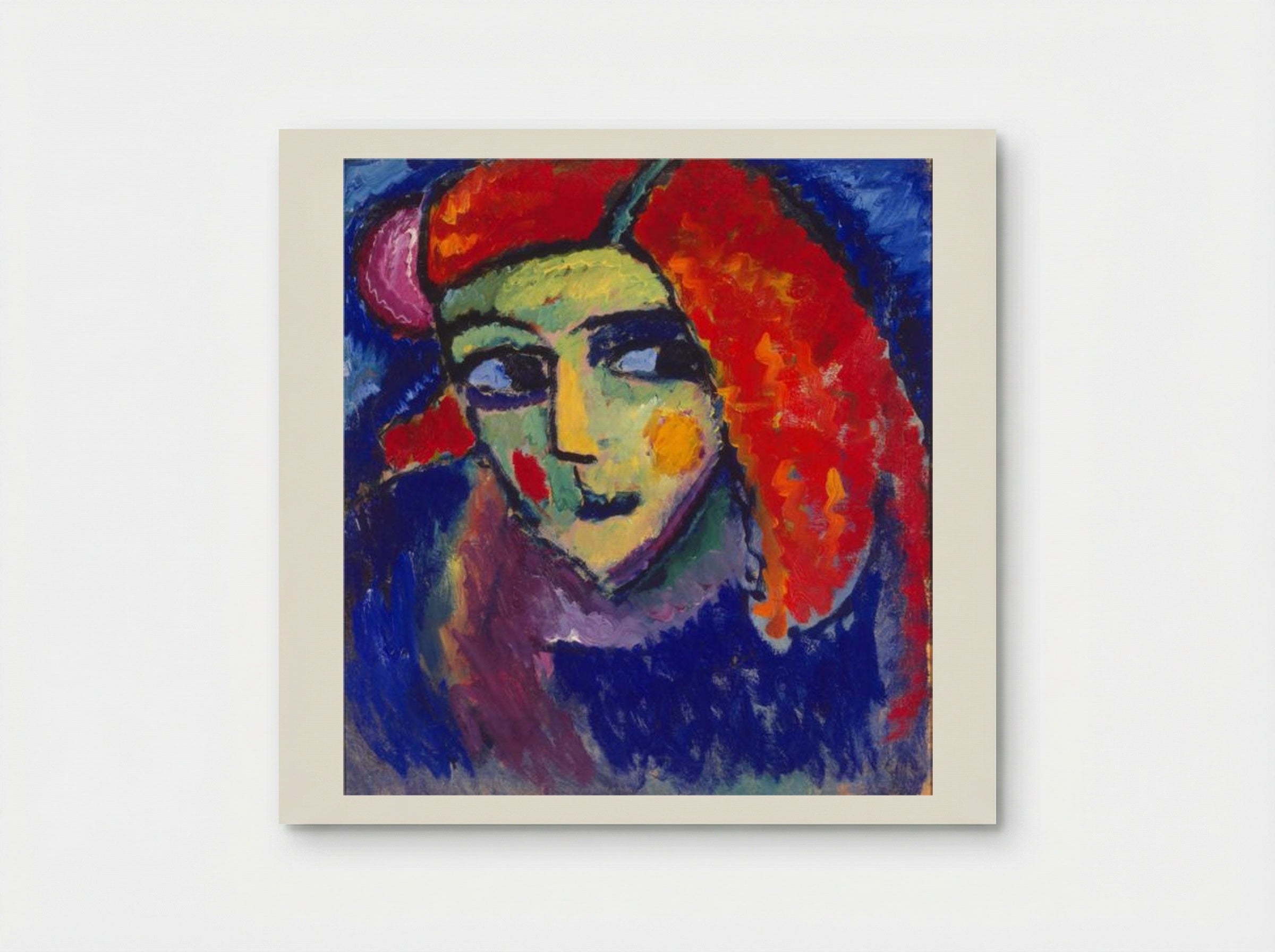 Pale Woman with Red Hair - Alexej von Jawlensky - Poster