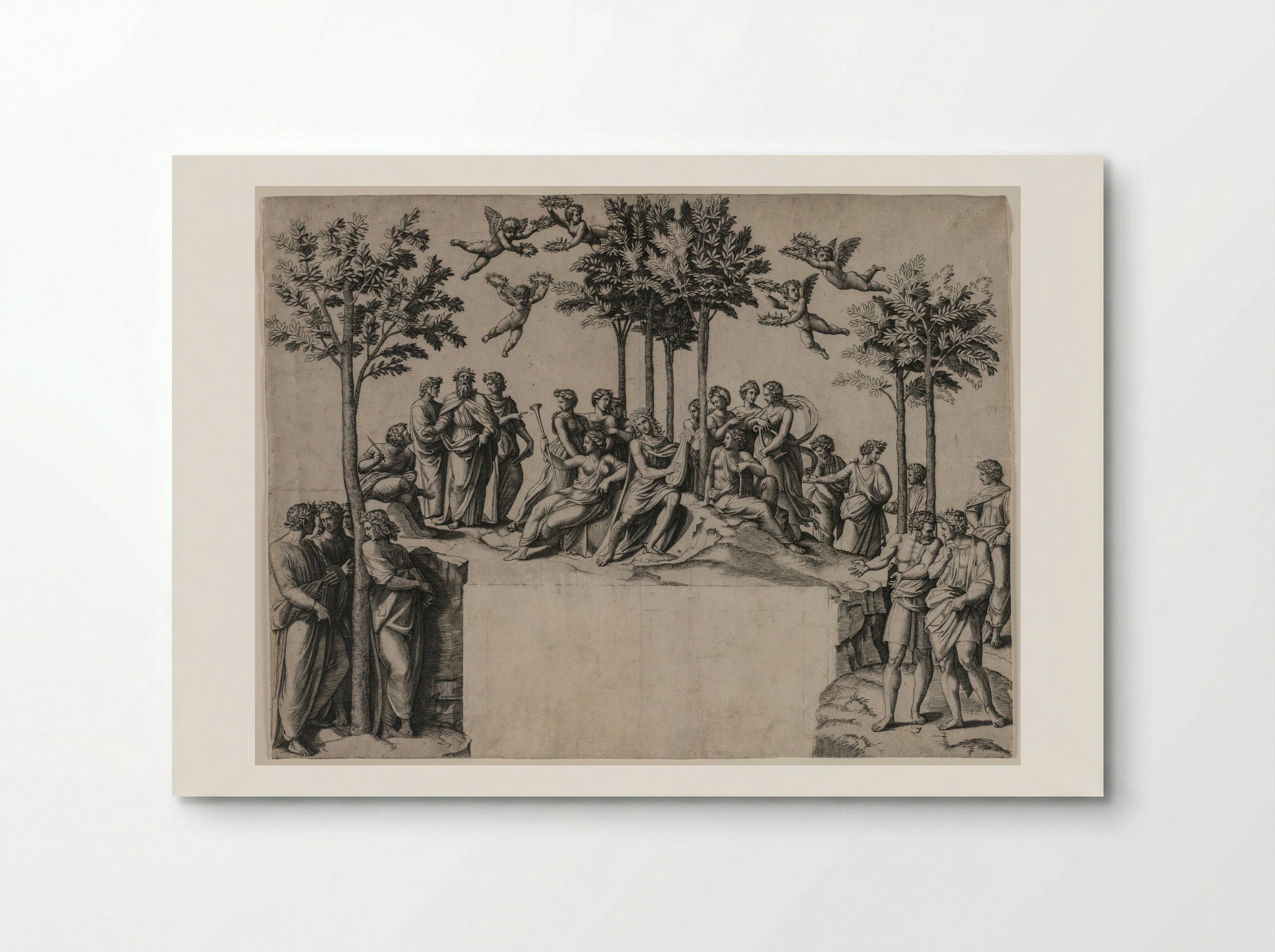 Parnassus - Marcantonio Raimondi - Poster