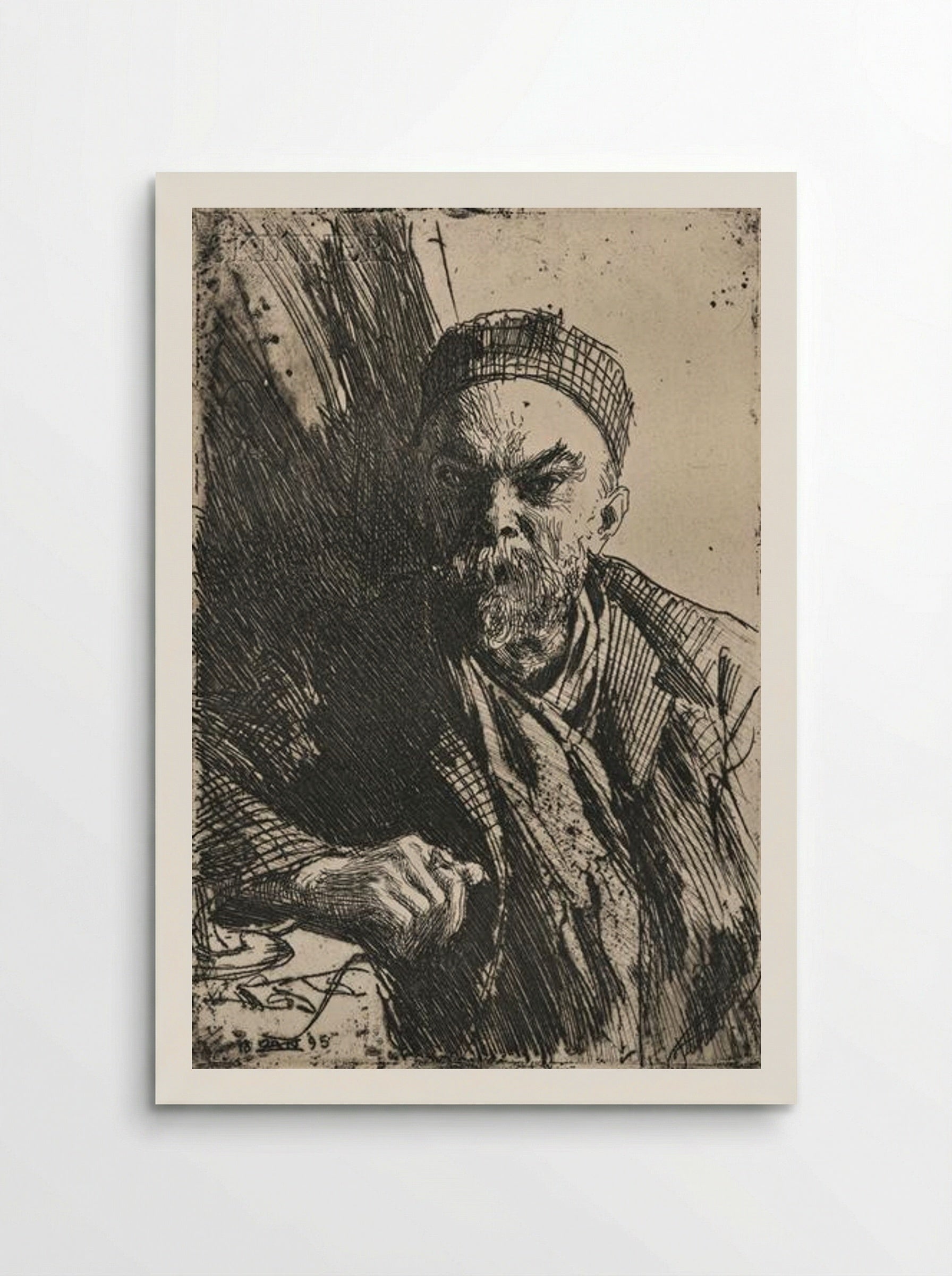Paul Verlaine - Anders Zorn - Poster