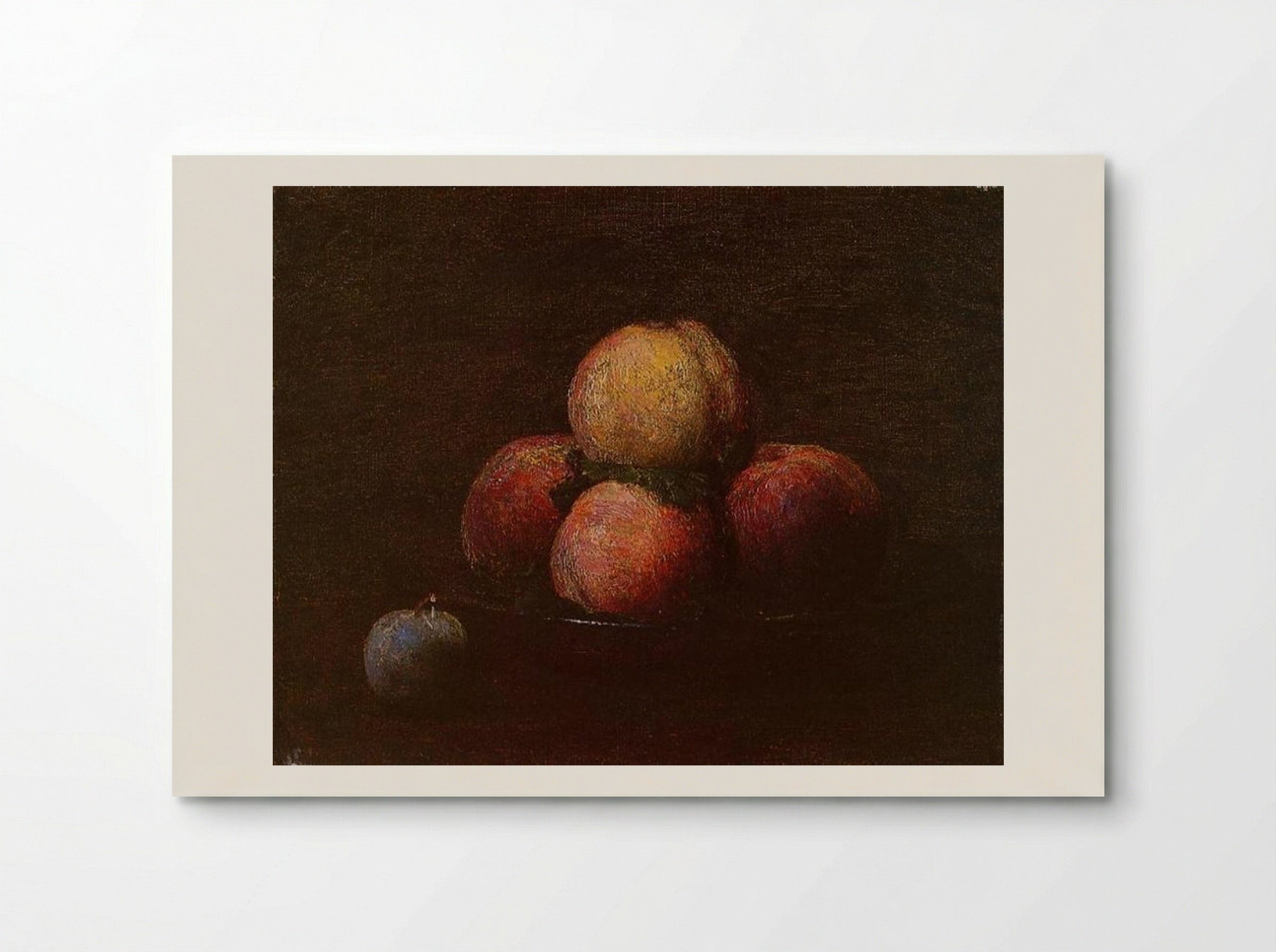 Peaches and a Plum - Henri Fantin-Latour - Poster