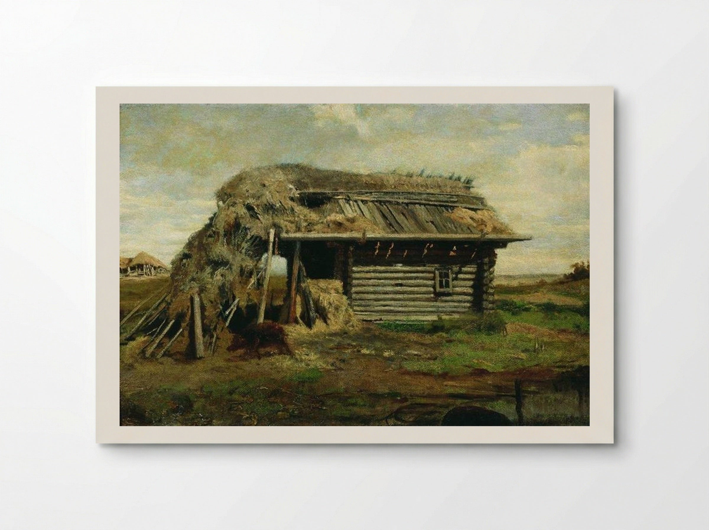 Peasant's House - Fyodor Vasilyev - Poster