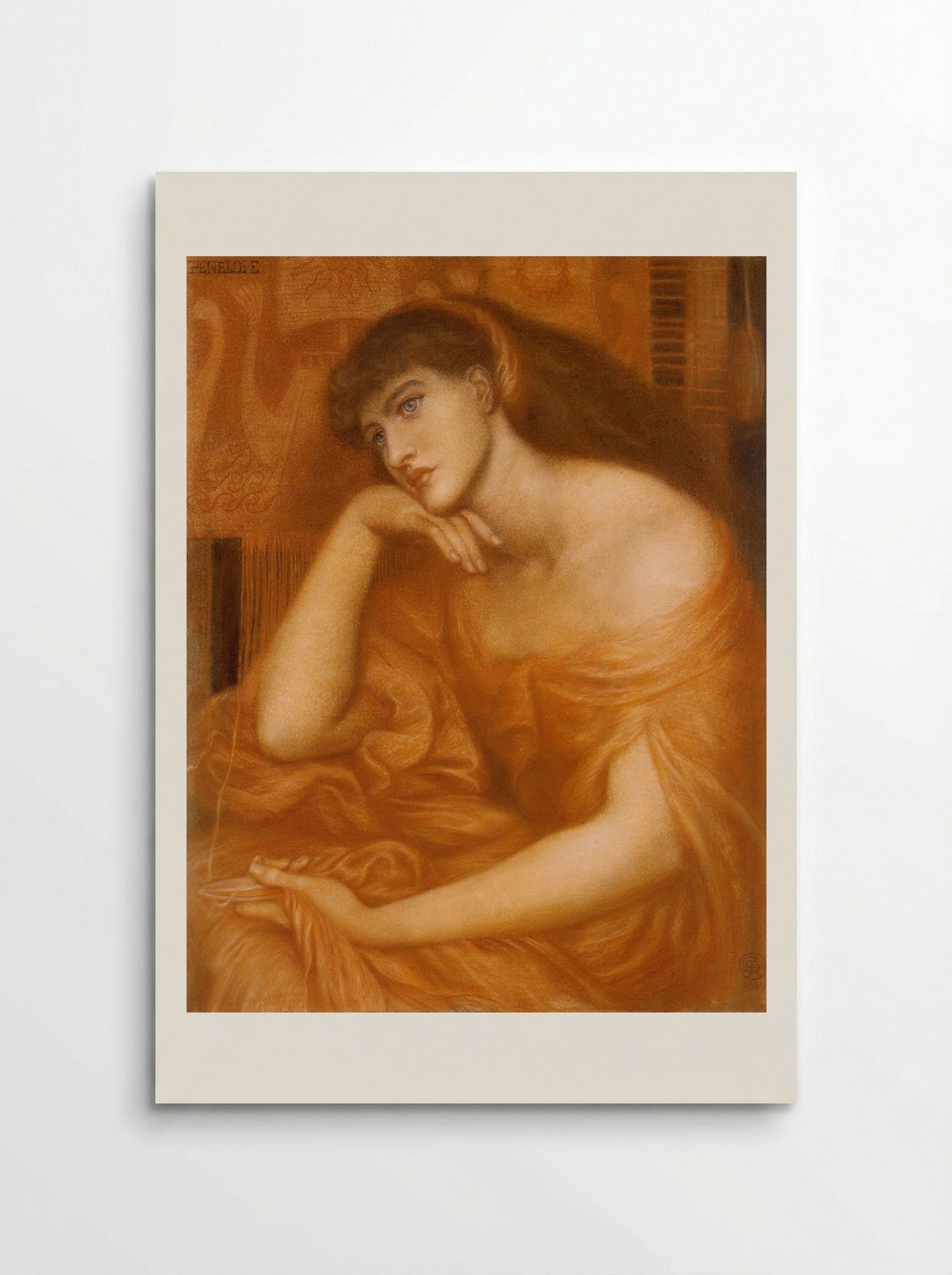Penelope - Dante Gabriel Rossetti - Poster
