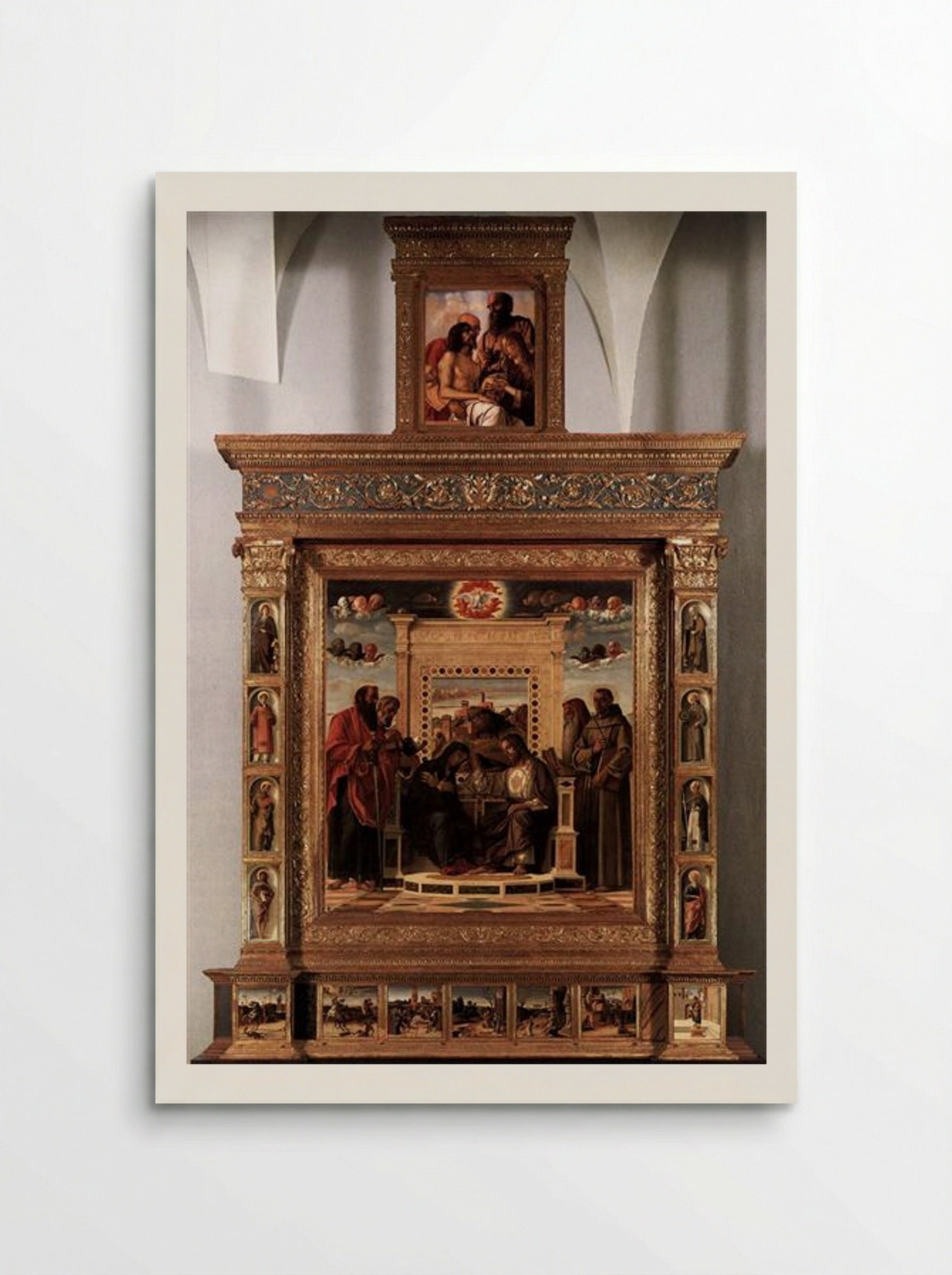 Pesaro Altarpiece - Giovanni Bellini - Poster