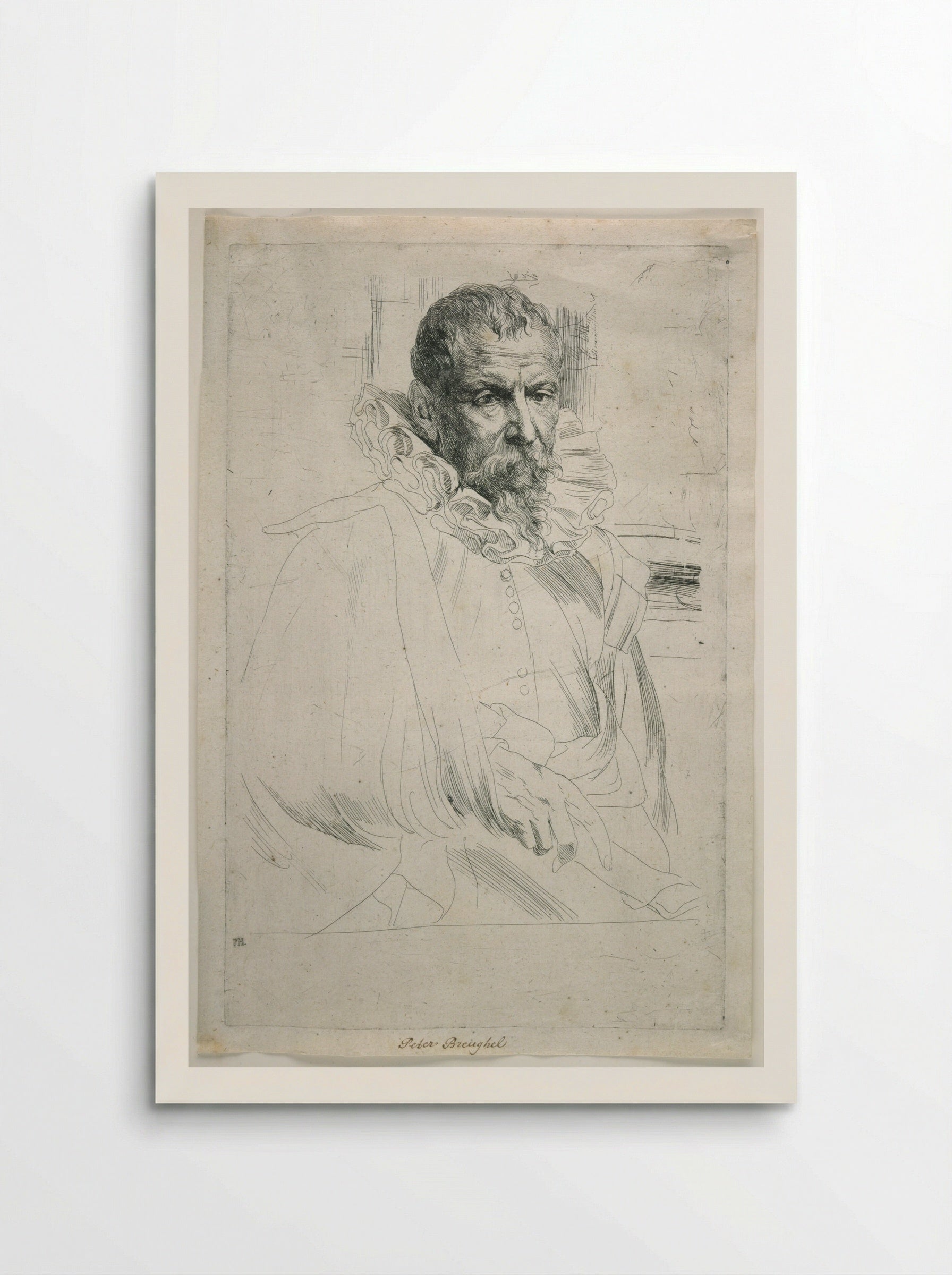 Pieter Brueghel the Younger - Anthony van Dyck - Poster