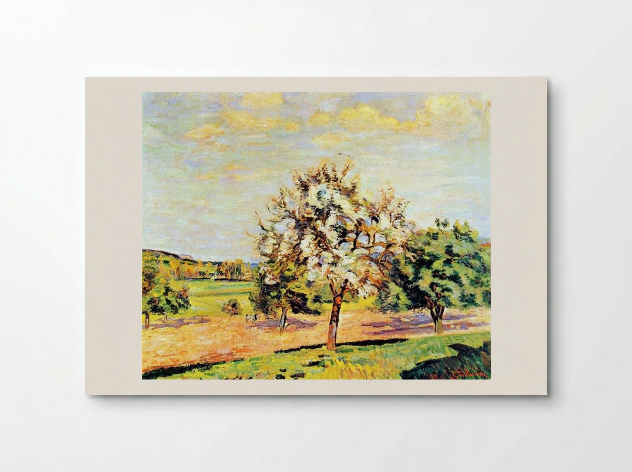 Pommiers en fleurs - Armand Guillaumin - Poster