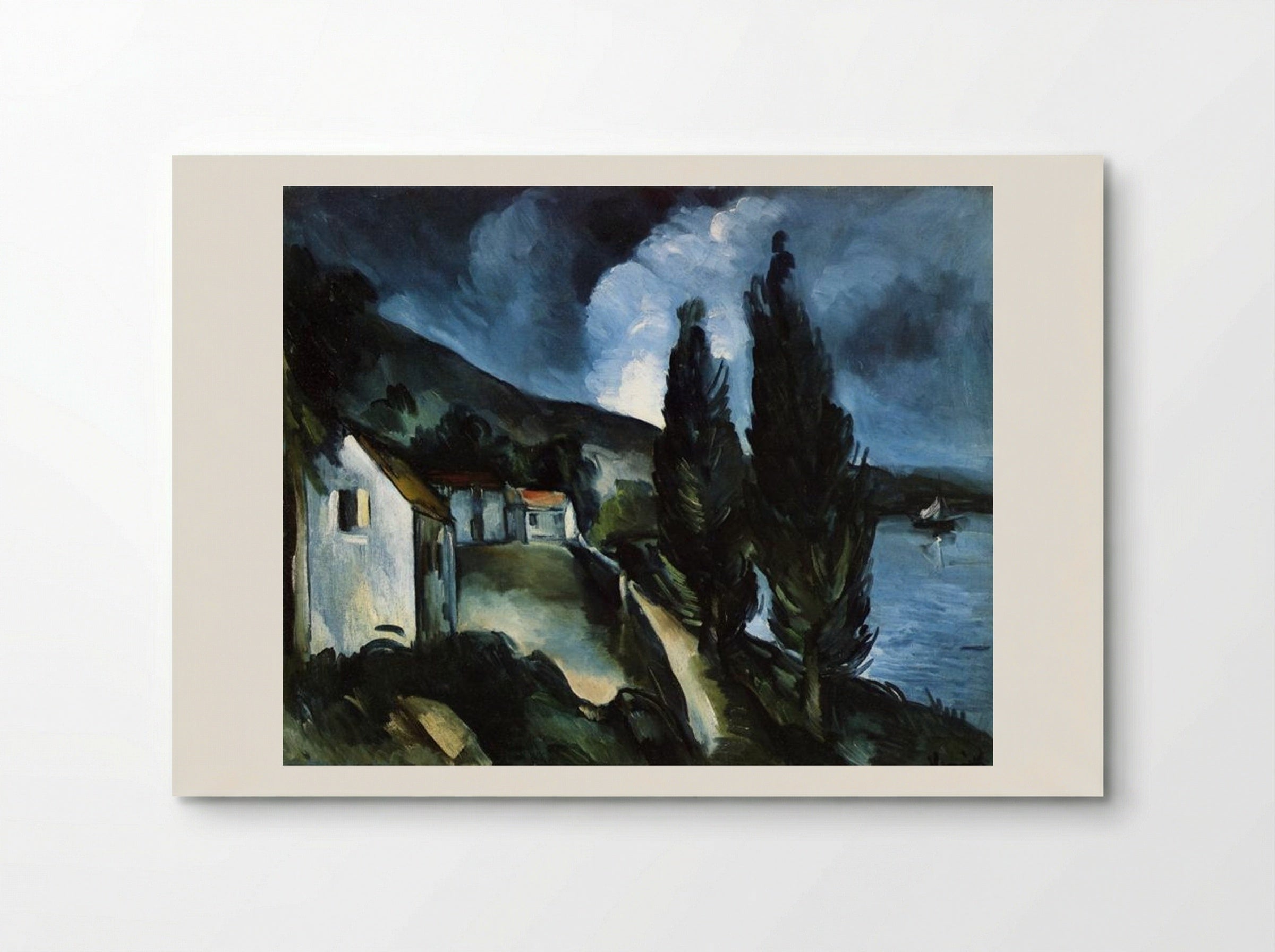 Poplars - Maurice de Vlaminck - Poster