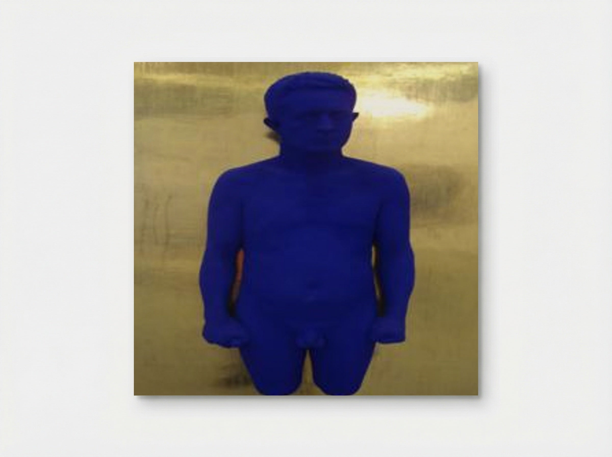 Portrait Relief PR3 (Portrait of Claude Pascal) - Yves Klein - Poster