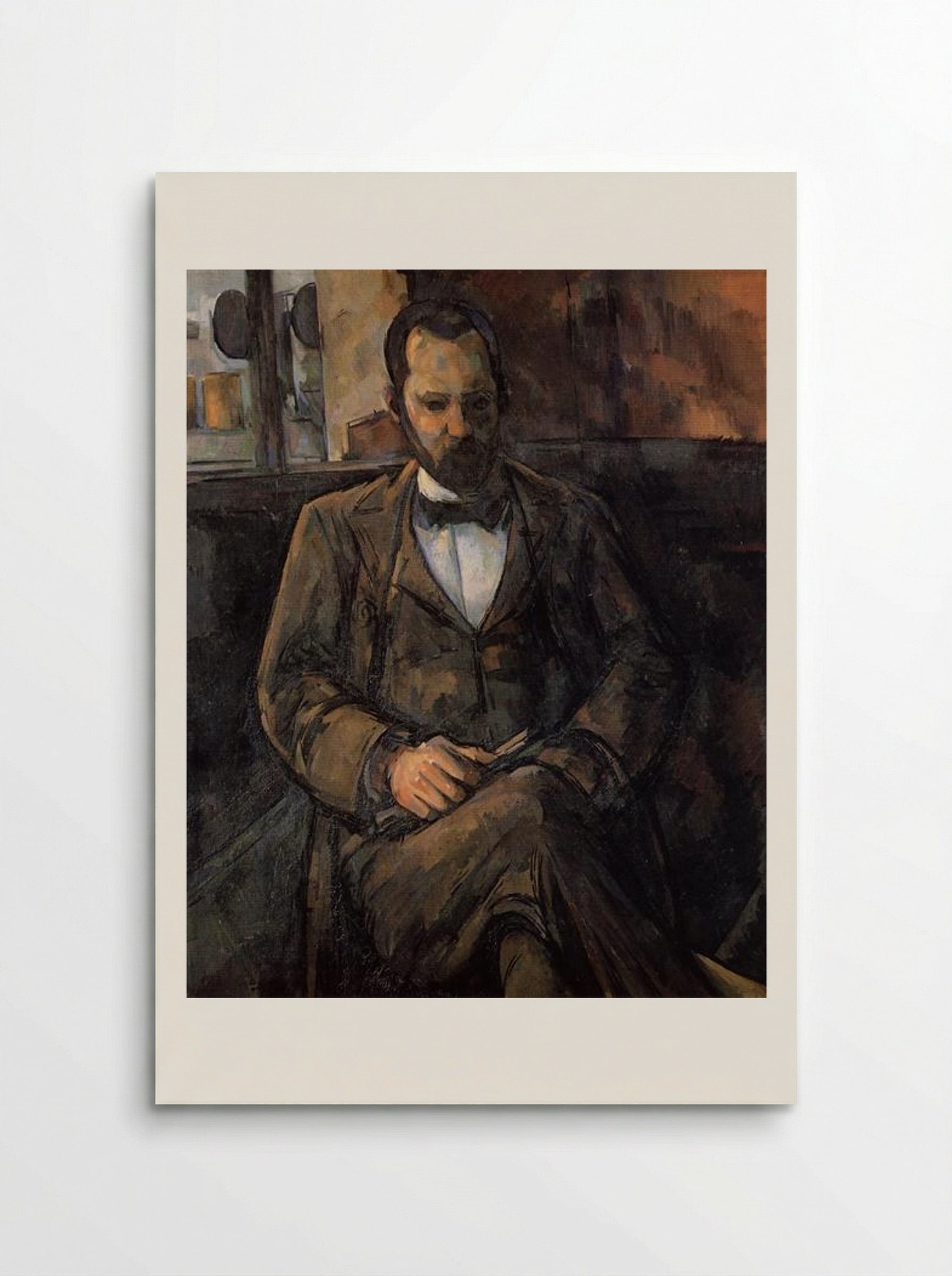 Portrait of Ambroise Vollard - Paul Cézanne - Poster