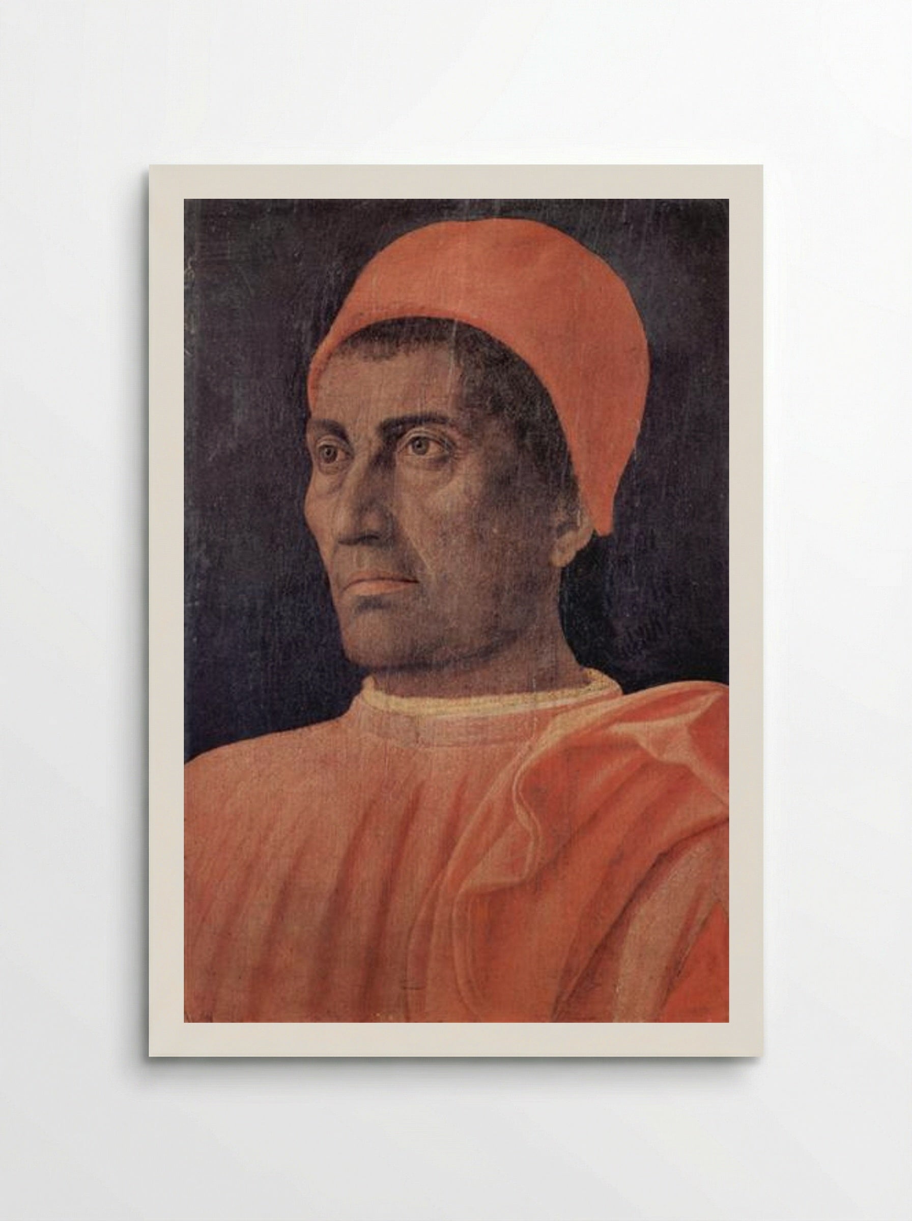 Portrait of Cardinal Carlo de' Medici - Andrea Mantegna - Poster