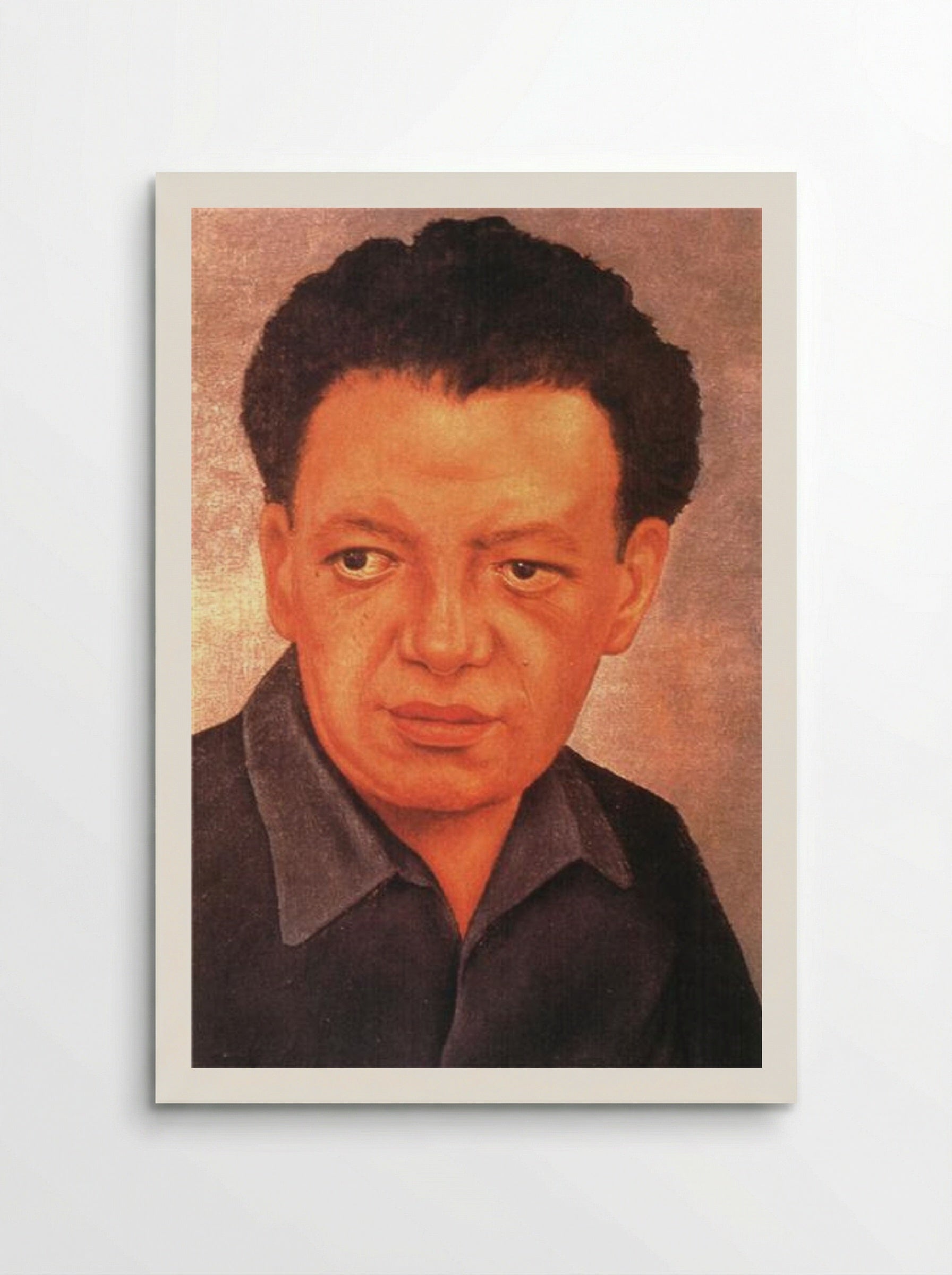 Portrait of Diego Rivera - Frida Kahlo - Poster