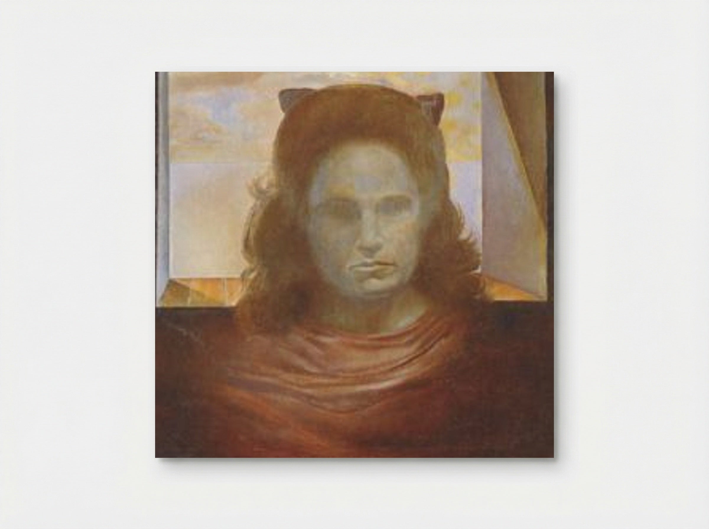 Portrait of Gala (Gala Against the Light) - Salvador Dalí - Poster