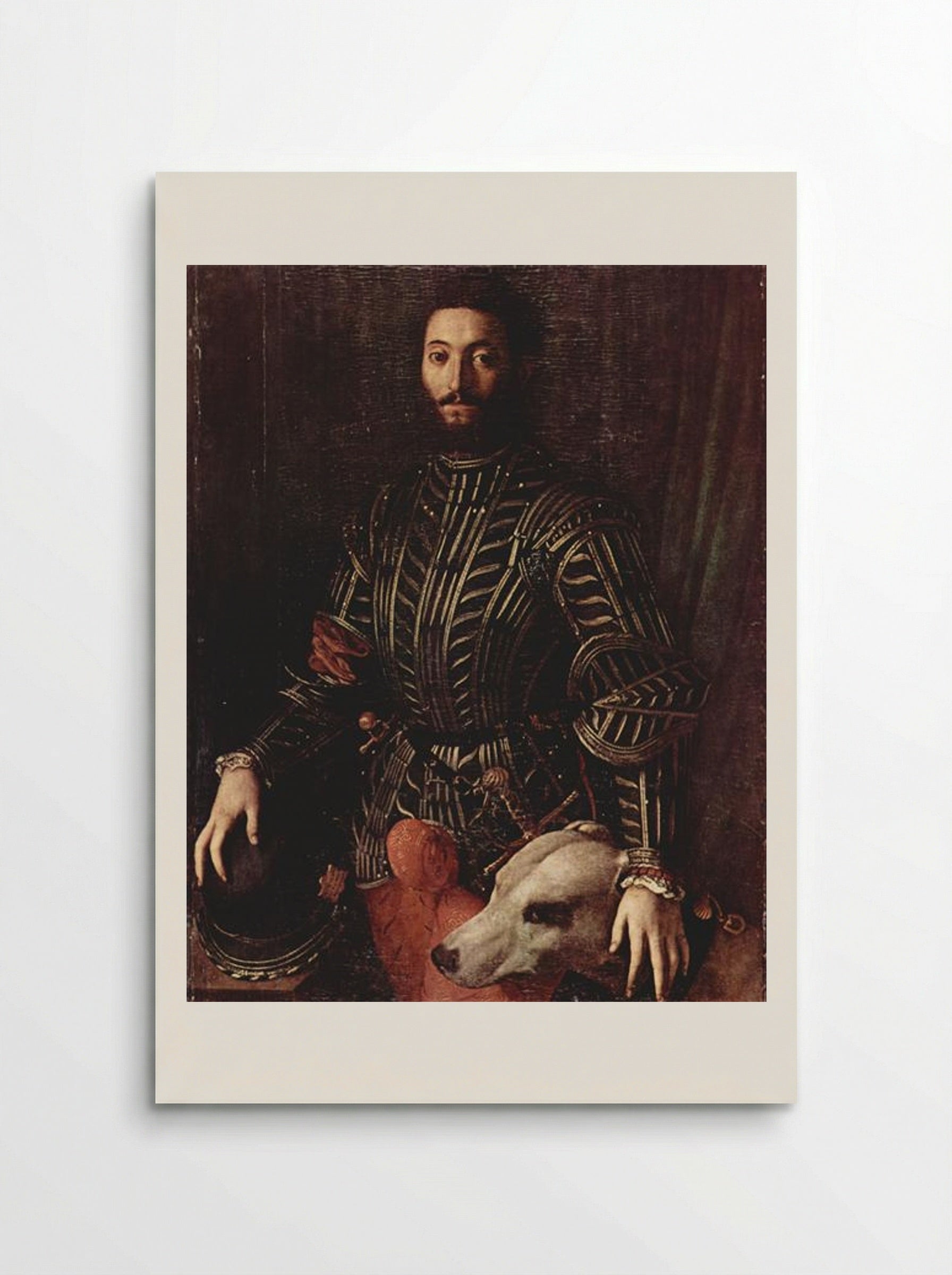 Portrait of Guidubaldo della Rovere - Agnolo Bronzino - Poster