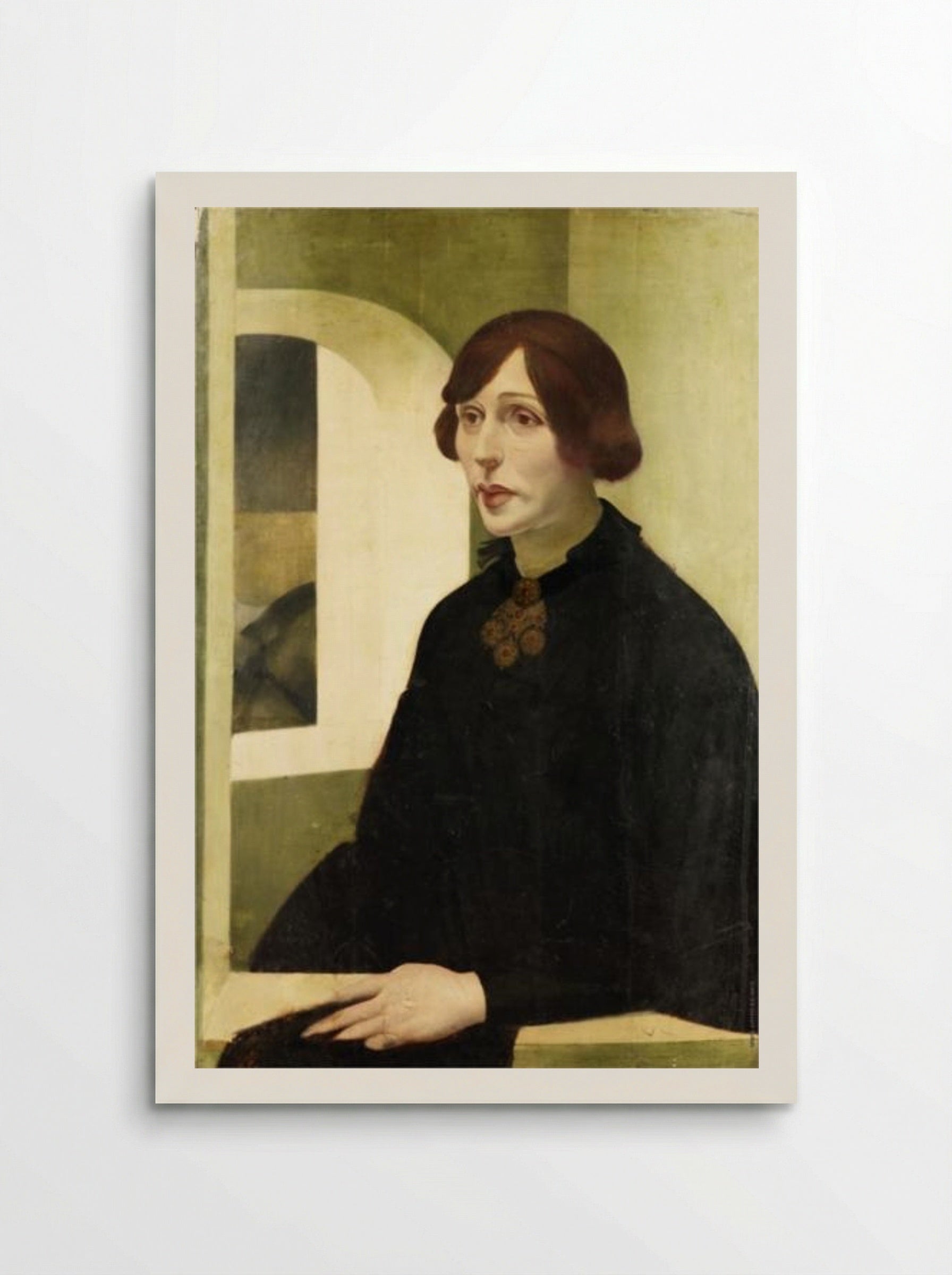 Portrait of Iren fon Radlov - Alexandre Jacovleff - Poster
